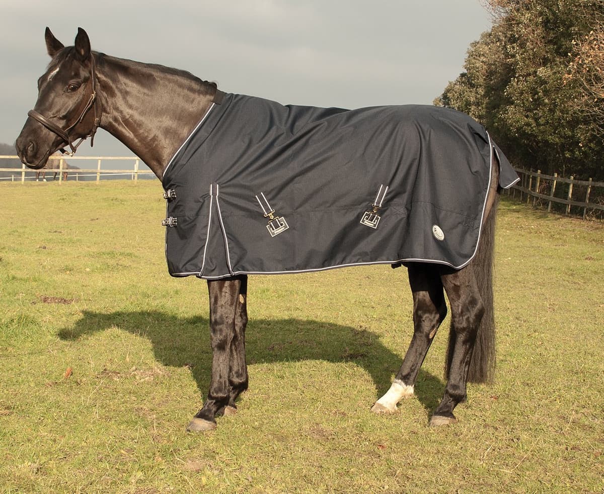 Rhinegold Torrent Outdoor Rug - 4/0 - Black — view 2