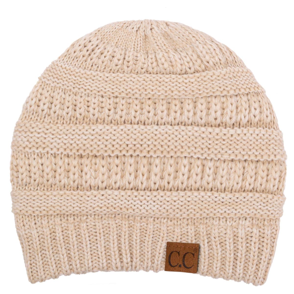 Warm Chunky Soft Stretch Cable Knit Beanie Skully — view 78