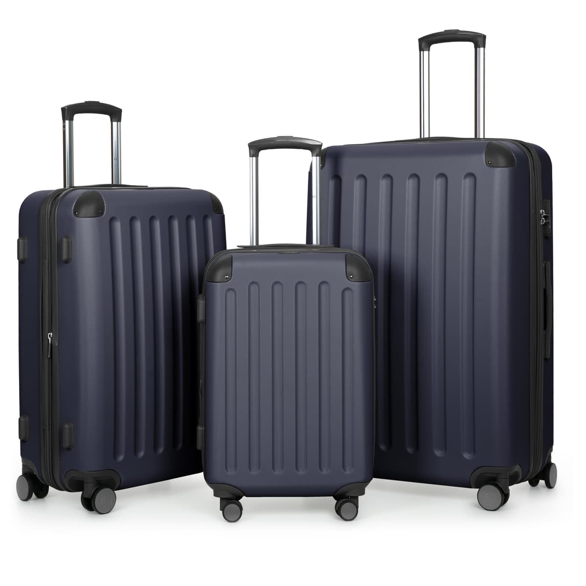 HAUPTSTADTKOFFER - Spree - Equipaje de Mano, Maleta rígida, Trolley expandible, 4 Ruedas Dobles, TSA, 55 cm, 42 litros, Blanco — view 76
