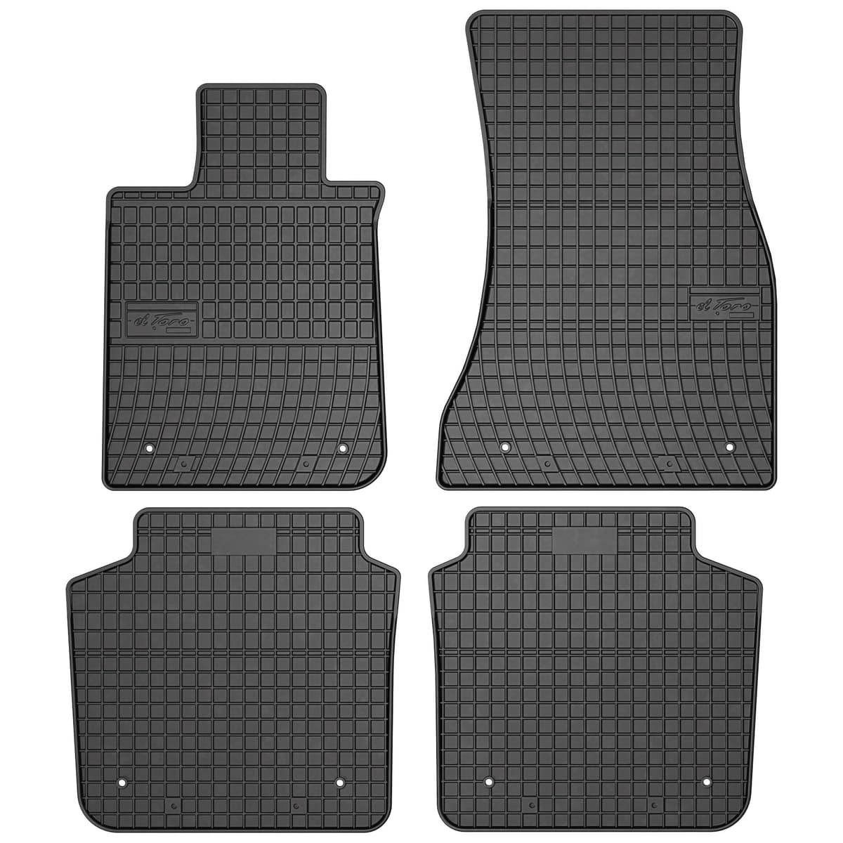 MOTOS Rubber Mats for BMW 3 Series E90 2004-2012 Improve the Comfort of Your Travels with the Non-Slip Carpet Car No.77- Multi-Season Car Mats — view 100