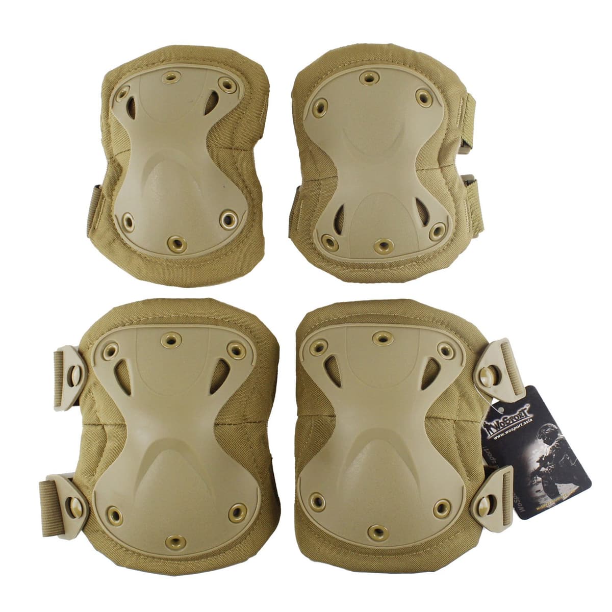 Tactical Sport Protective King Kong Gear Set Outdoor Multi Color Safety Kneepad Elbow for Military Airsoft Hunting