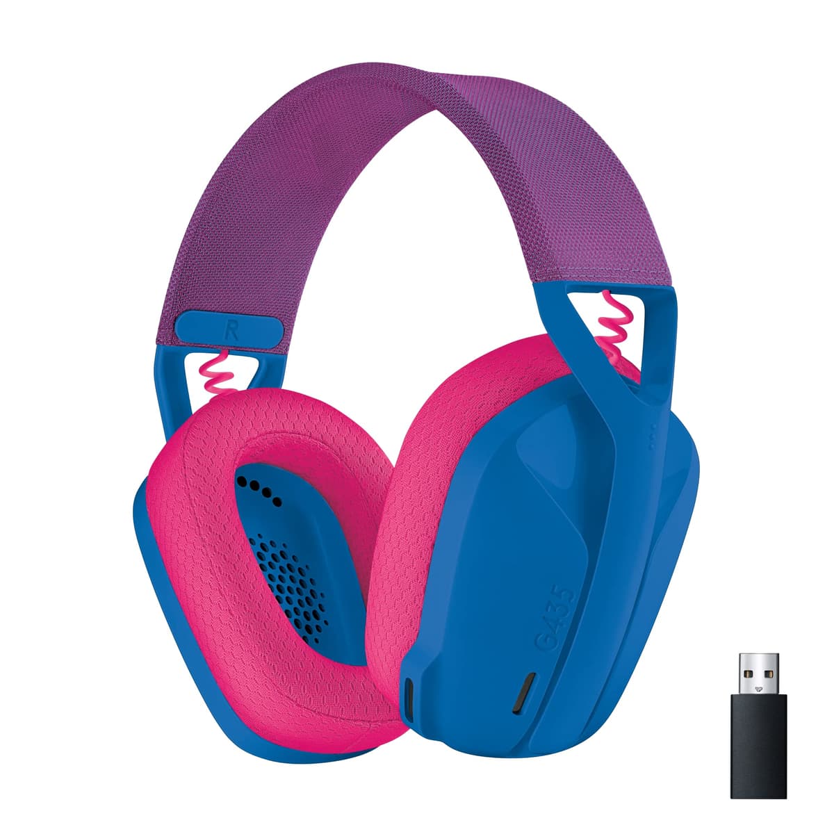 Logitech G G321 LIGHTSPEED Wireless Bluetooth Gaming Headset, dynamic comfort and fit, 16 kHz boom mic, 20+ hrs battery, PC, PS4, PS5, Nintendo Switch, Mobile - Black — view 10