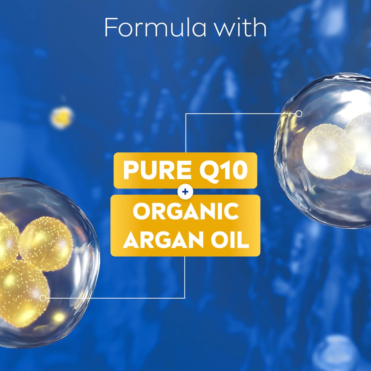 NIVEA Q10 60+ Mature Skin Body Lotion (400ml), Nourishing Firming Cream with Q10 and Argan Oil, NIVEA 72H Moisturising Cream for Ageing and Mature Skin — view 3