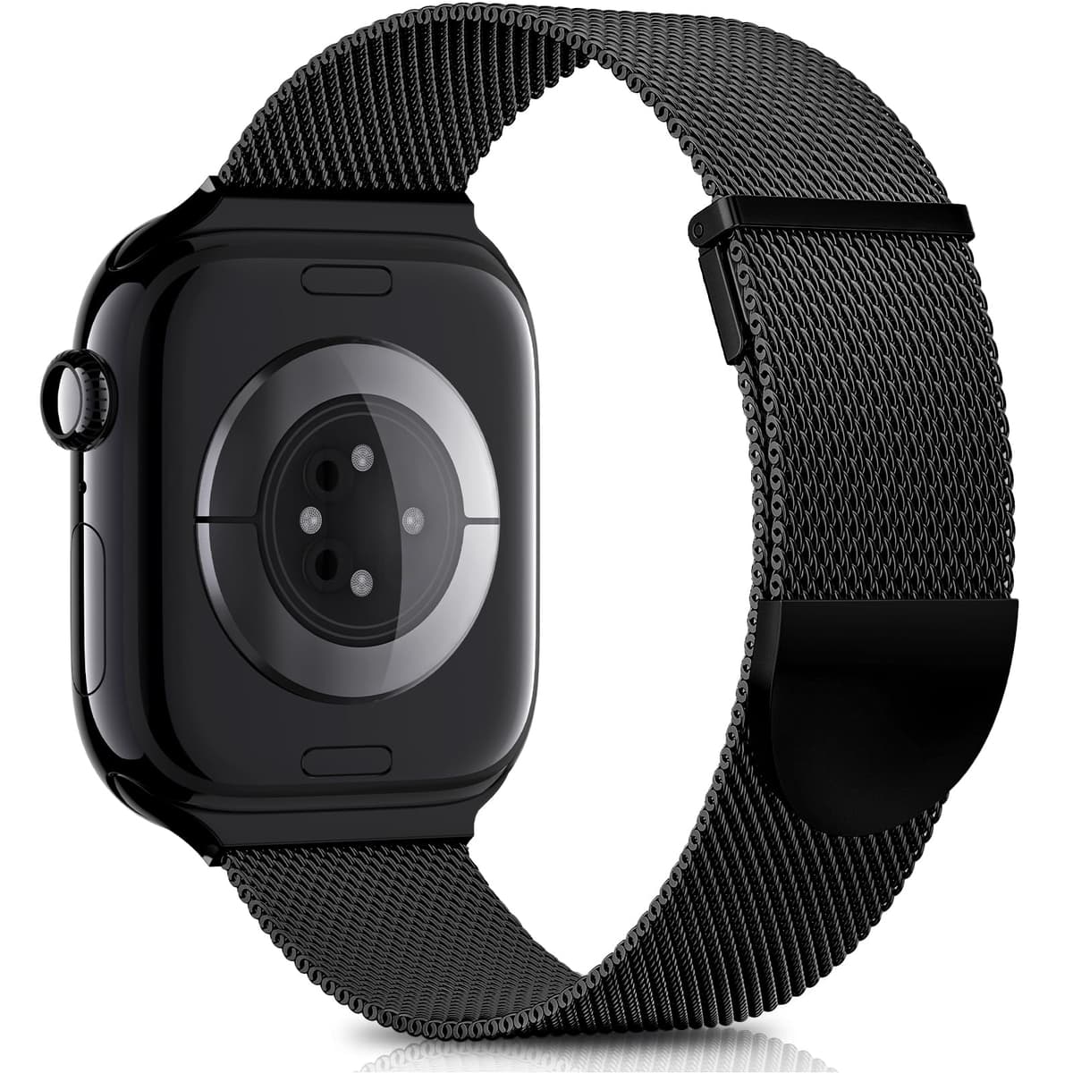 Higgs Strap Compatible with Apple Watch Straps 42mm 46mm 45mm 44mm 41mm 40mm 38mm 49mm for Women Men, Dual Magnetic Adjustable Metal Band for iWatch Series 11 10 9 8 7 6 5 4 SE Ultra 3 2 1 — view 21