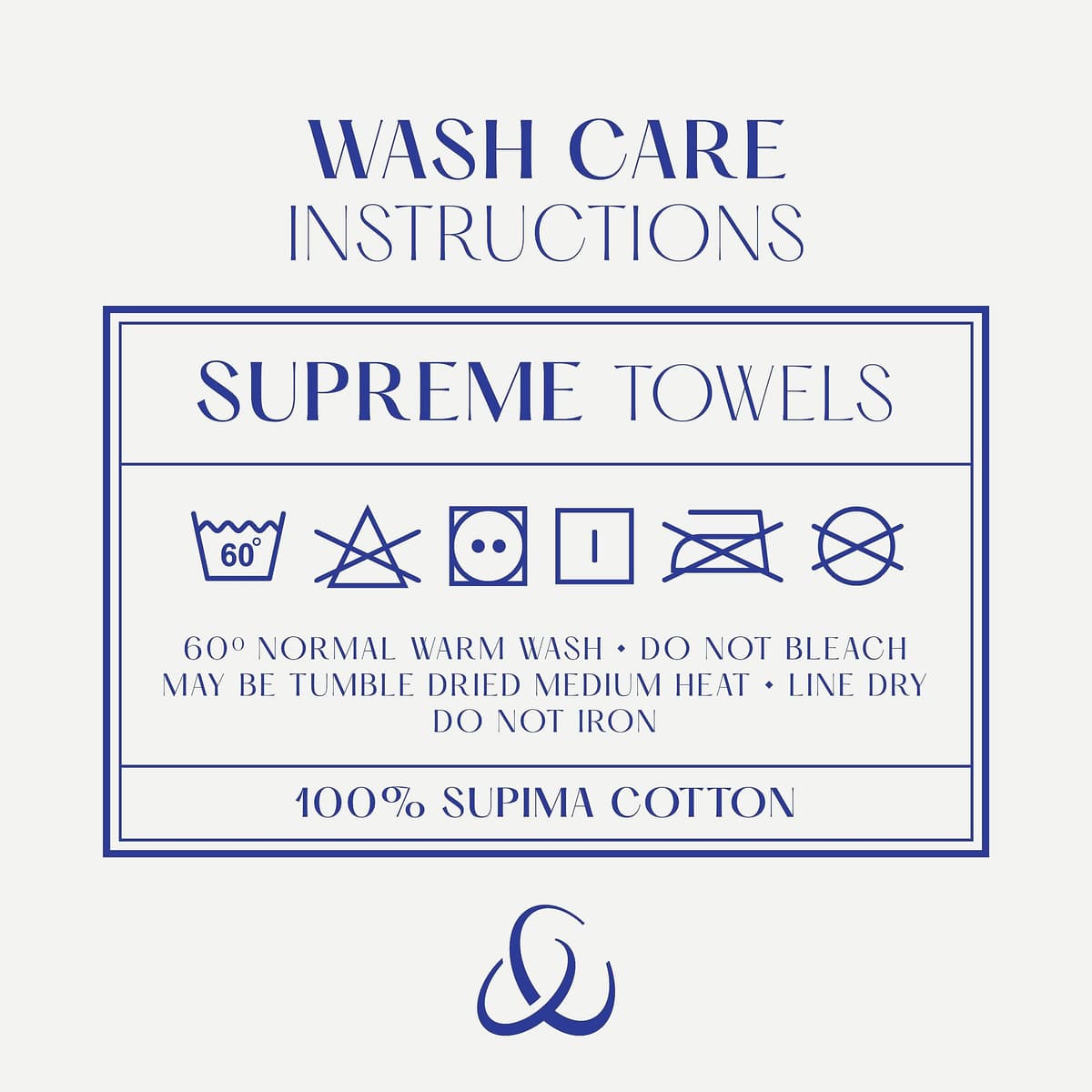 Christy Supreme Hygro 2 Hand Towels Set | Mineral Blue | 100% Luxury Supima Cotton | Ultra Soft | Super Absorbent | 650GSM | Plush and Long Lasting — view 6