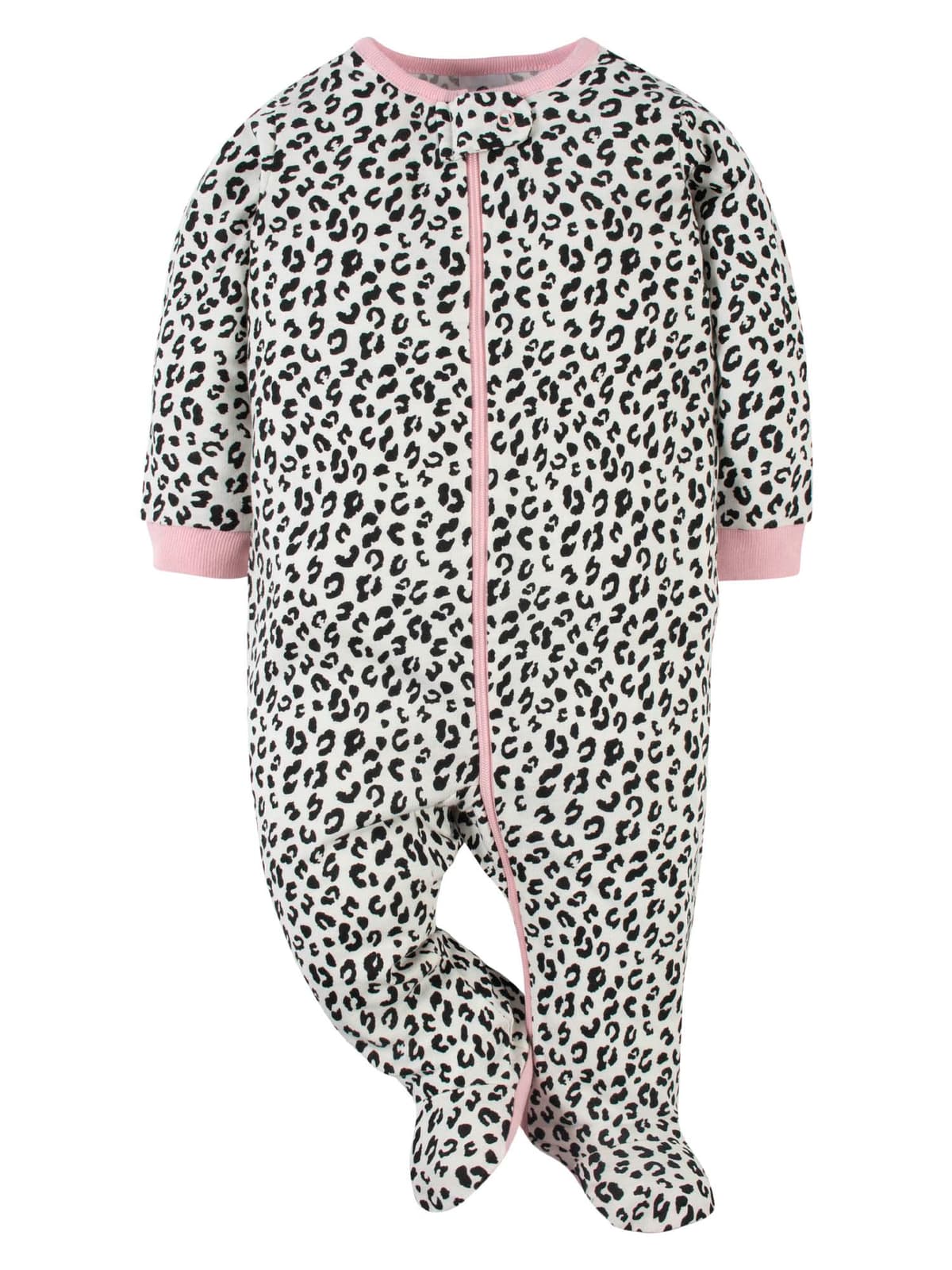 Gerber Baby Girls 4 Pack Sleep 'N Play Footie Baby and Toddler Sleepers — view 4