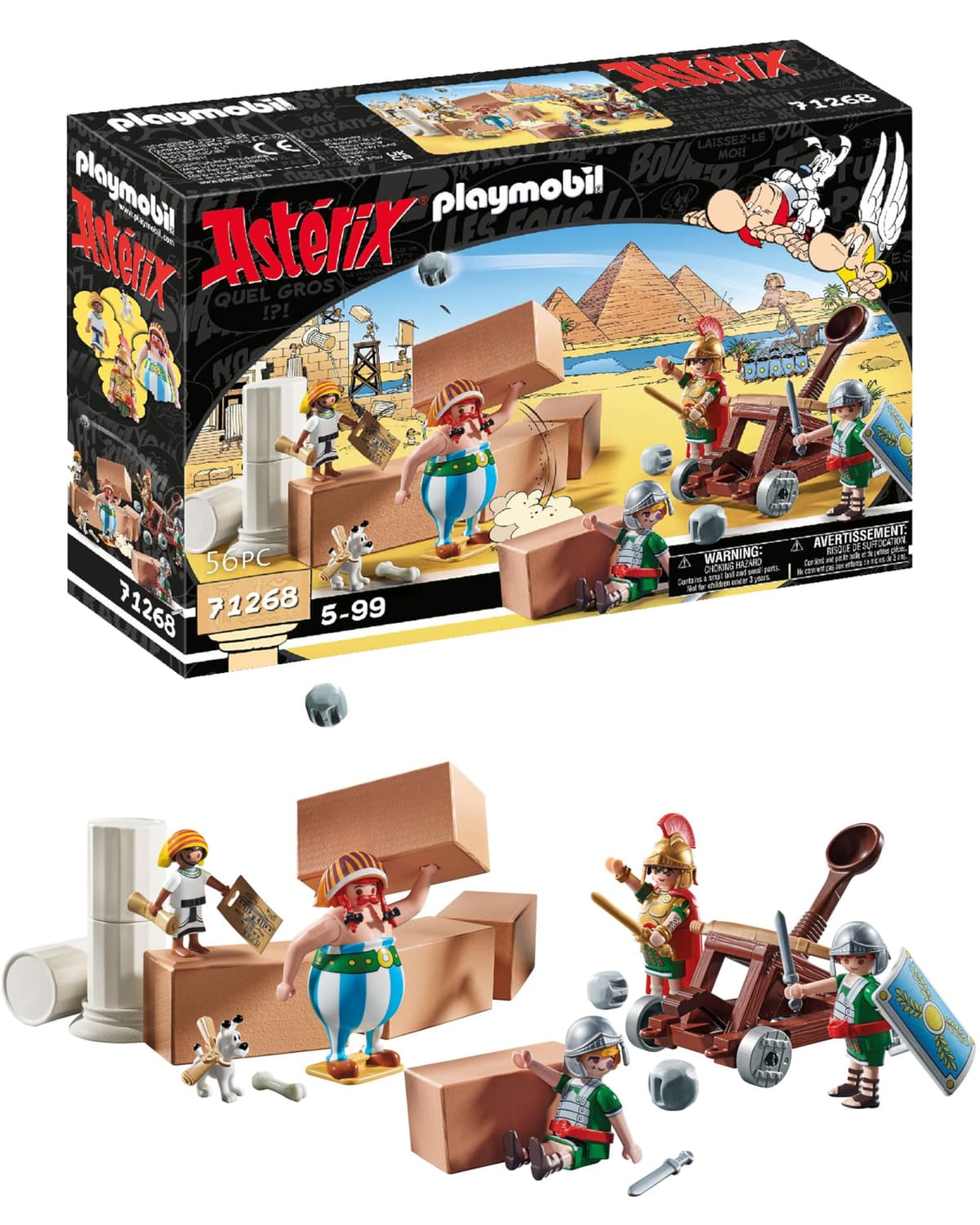 PLAYMOBIL 71160 Astérix La Caza del Jabalí, con Árbol Giratorio, Juguete para Niños a Partir de 5 Años, Multicolor — view 19