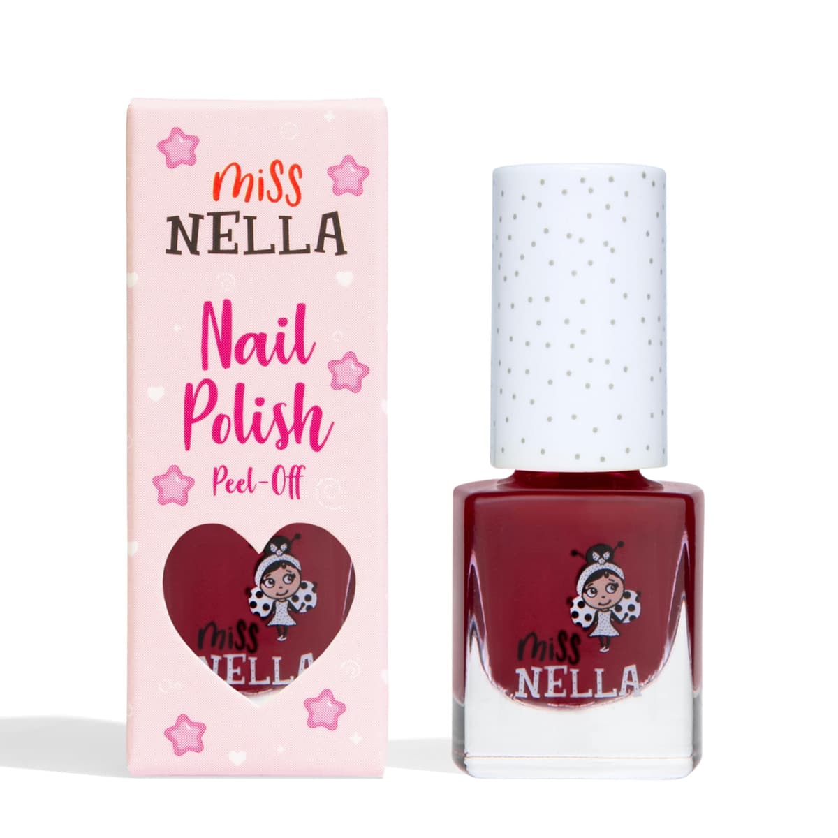 Miss Nella BLUEBERRY SMOOTHIE- Esmalte de uñas especial morada con brillantina para niños, con fórmula despegable, a base de agua y sin olor — view 21