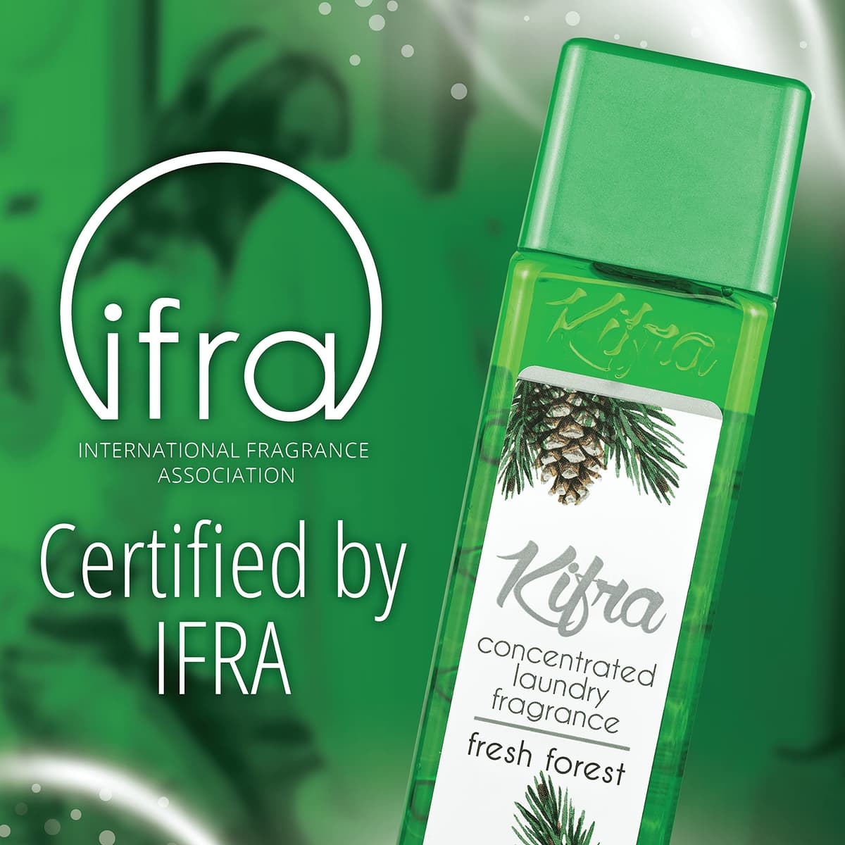KIFRA FRESH FOREST Lavado concentrado fragancia 200ml 80 ciclos de lavado — view 7