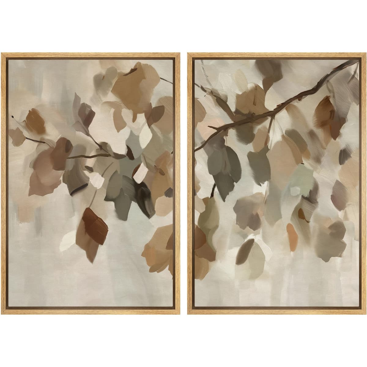 MUDECOR Framed Canvas Print Wall Art Monochromatic Gradient Abstract Minimalist Gray Illustrations Modern Art Decorative Bohemian Colorful Chic for Living Room, Bedroom, Office - 16"x24"x2 Black — view 53