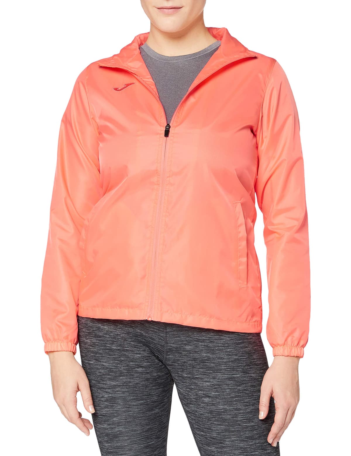 Joma - Chubasquero de Mujer Impermeable con Capucha , 6XS - 3XL - Cortavientos con Bolsillos Laterales y Puños Elásticos - Galia — view 4