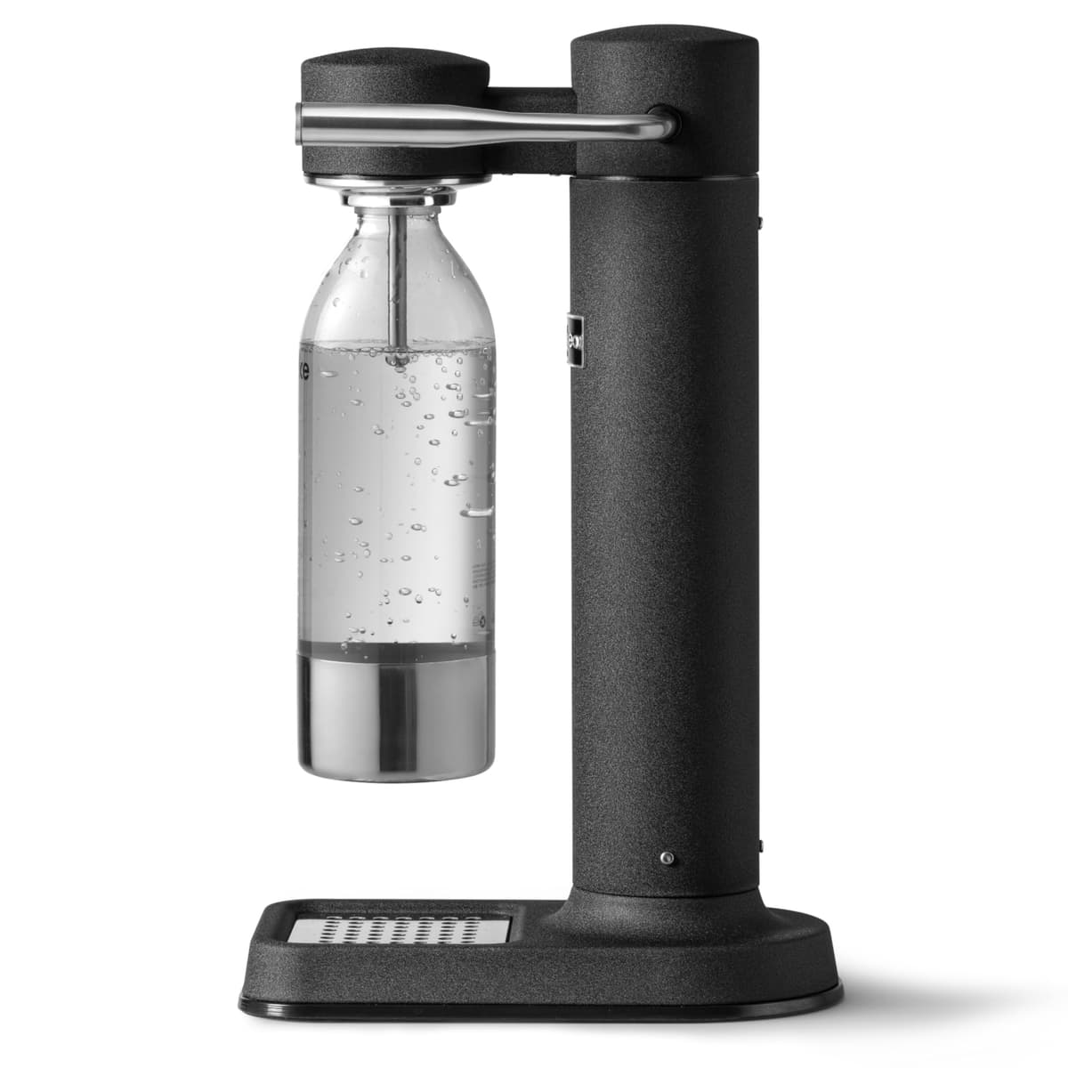 Aarke Carbonator 3, Máquina para hacer Agua con Gas en Acero Inoxidable, incluye Botella 800ml, Acabado en Negro — view 2