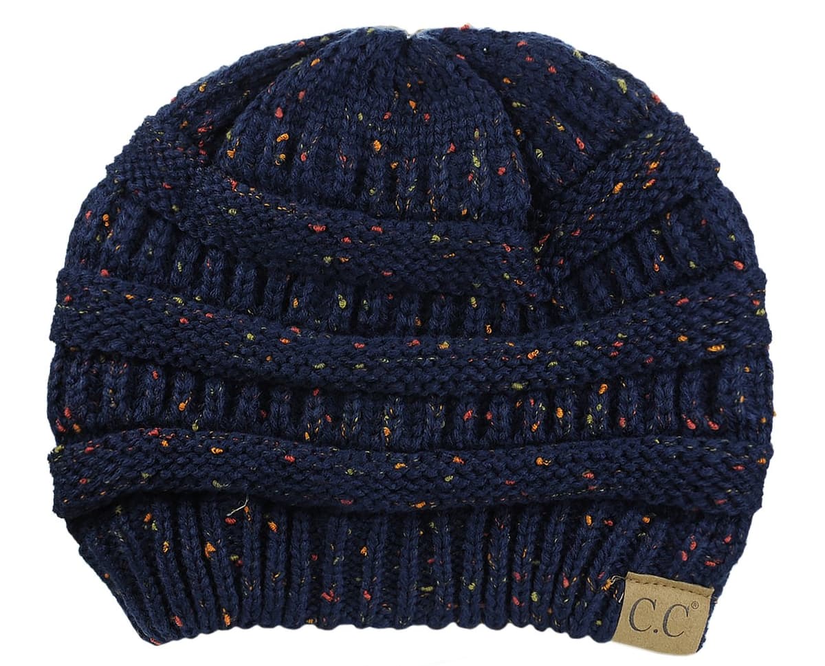 Warm Chunky Soft Stretch Cable Knit Beanie Skully — view 5