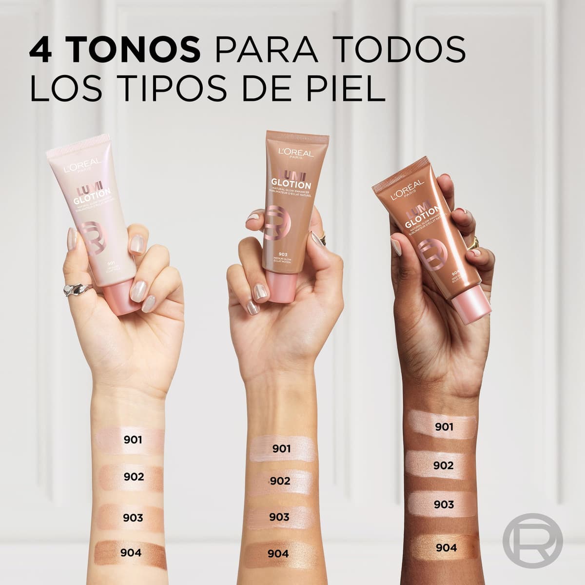 L'Oréal Paris Lumi Glotion fórmula iluminadora, Tono Medium — view 9