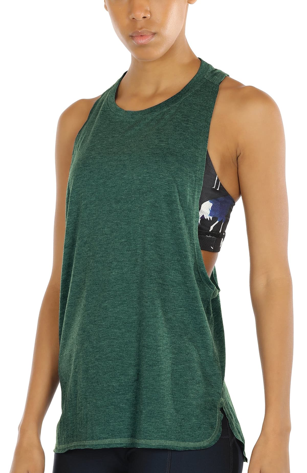 icyzone Sueltas y Ocio Camiseta de Fitness Deportiva de Tirantes para Mujer, Pack de 3 — view 8