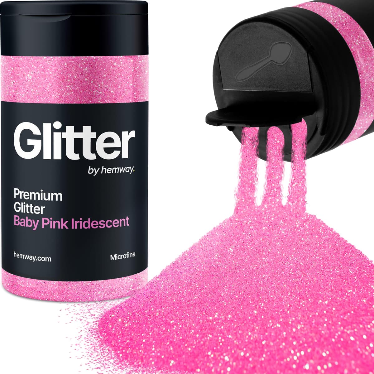 Light Rose Gold Glitter Shaker, 130g Ultrafine Glitter, Crafts 1/128" Metallic Flake Light Rose Gold Sequins, Resin & Epoxy Crafts, Decorating, Halloween, Christmas Nail, Face, Hemway — view 50
