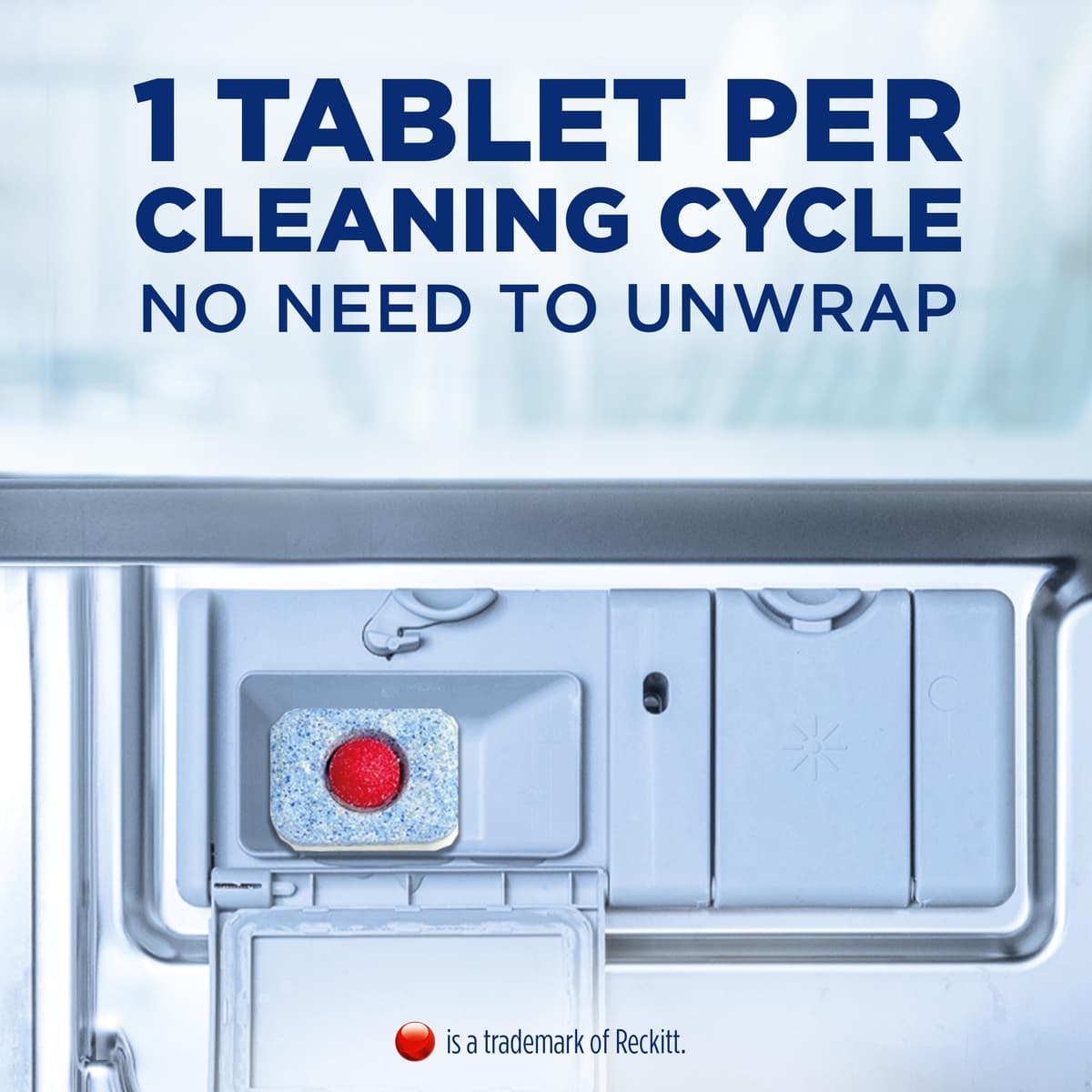 Finish Power Dishwasher Tablets, 110 Tabs, Fresh Scent, Everyday Clean and Shine — view 6