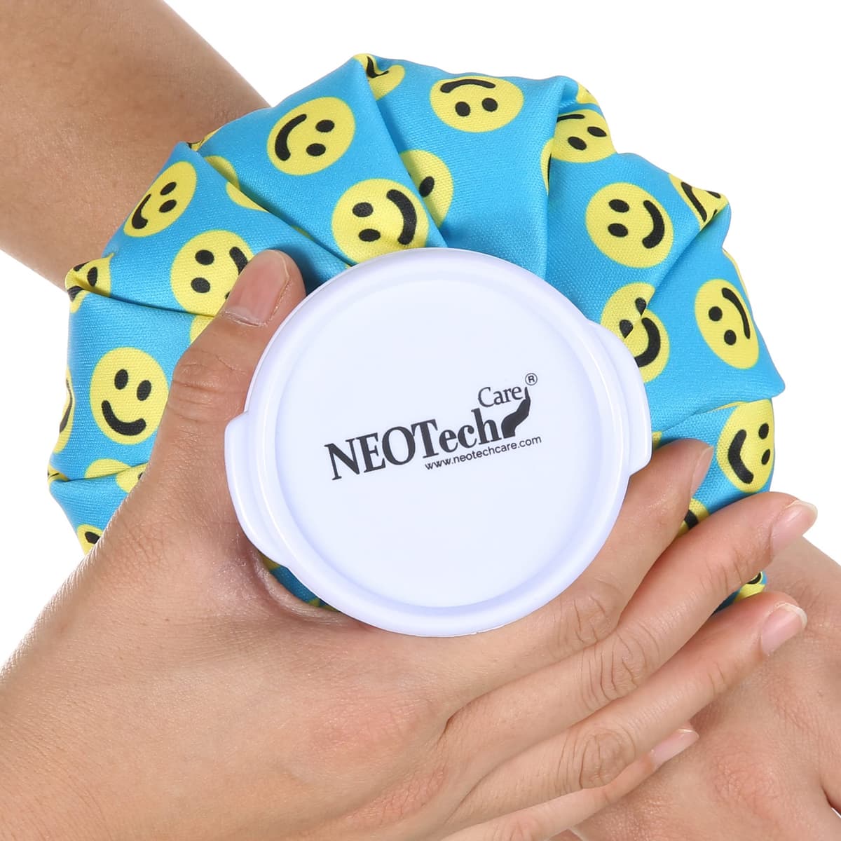 Bolsa de hielo - Tapón de rosca - Marca NEOtech Care - Diseño (sonrisas, 28cm) — view 15