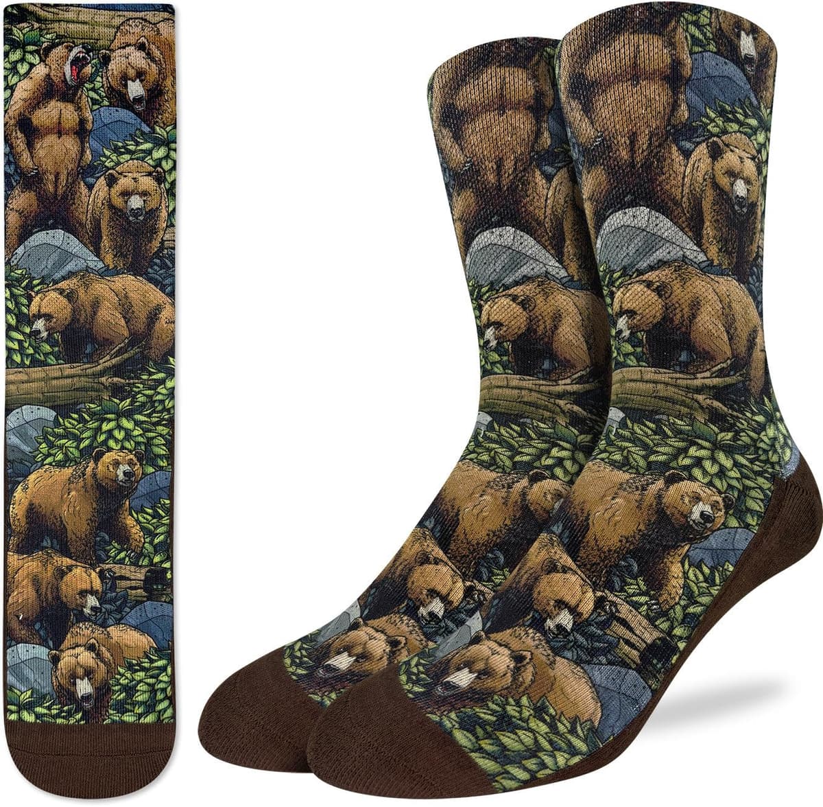 Good Luck Sock Women's Floral Dinosaurs Socks, Shoe Size 5-9 — view 81