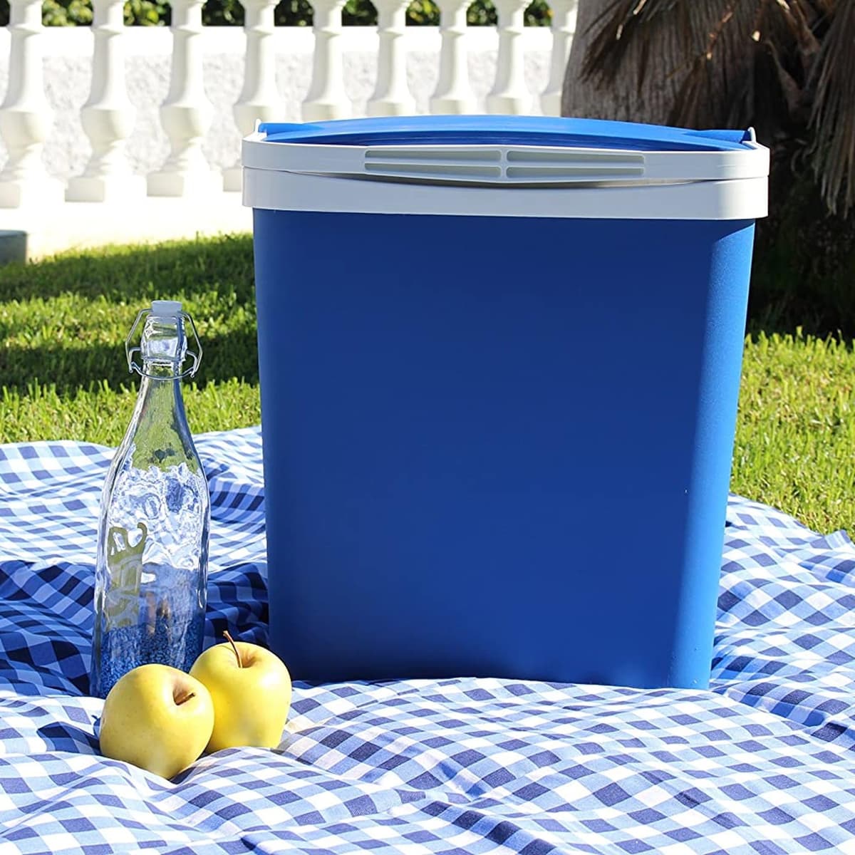 Campos Mini Nevera Portatil de 29 L | Fabricada en España, Polipropileno, azul, 29L — view 5