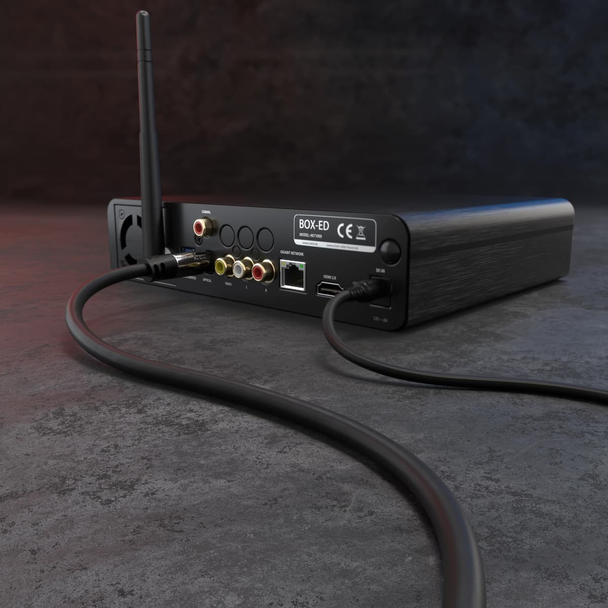 KabelDirekt – 2m Cable Óptico TOSLINK Audio (Stereo Dolby Digital normal, DTS, Conector Macho a Conector Macho, negro) — view 4