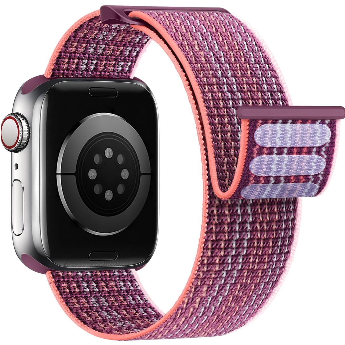 Yoohoo Nylon Straps Compatible with Apple Watch Straps 38mm 40mm 41mm 42mm(Series 10) Women Men,Upgraded Soft Nylon Strap Replacement Bands for iWatch Series 11 10 9 8 7 6 5 4 3 2 1 SE3 Ultra3/Black — view 43