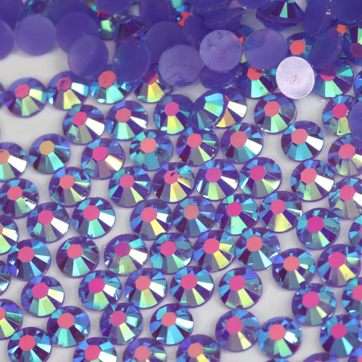 1000pcs 4mm Flat Back Non-Stick Rhinestone Crystal Diamantes Nail Art & Craft Scrapbooking Embellishments 90 Available Colours (4mm, AB Clear #A13) — view 50