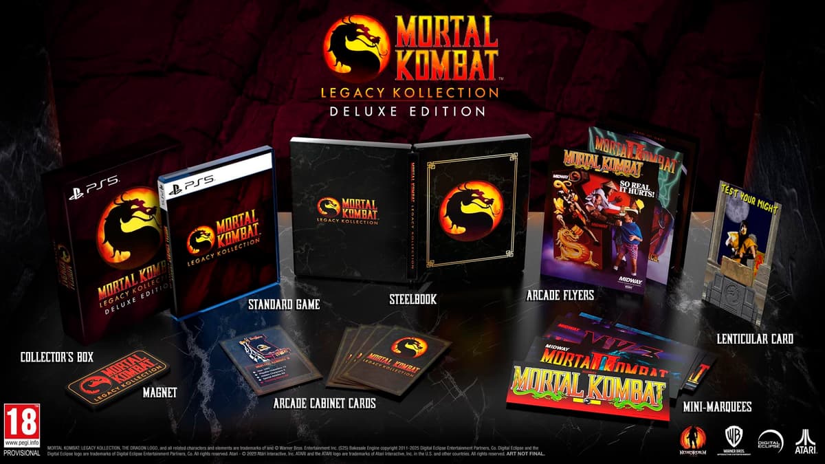 Mortal Kombat: Legacy Kollection - Deluxe Edition - PS5 — view 2