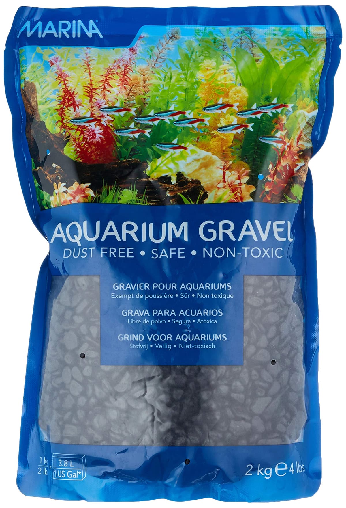 Marina Grava Arcoíris, piedra, 2,0 Kg — view 6