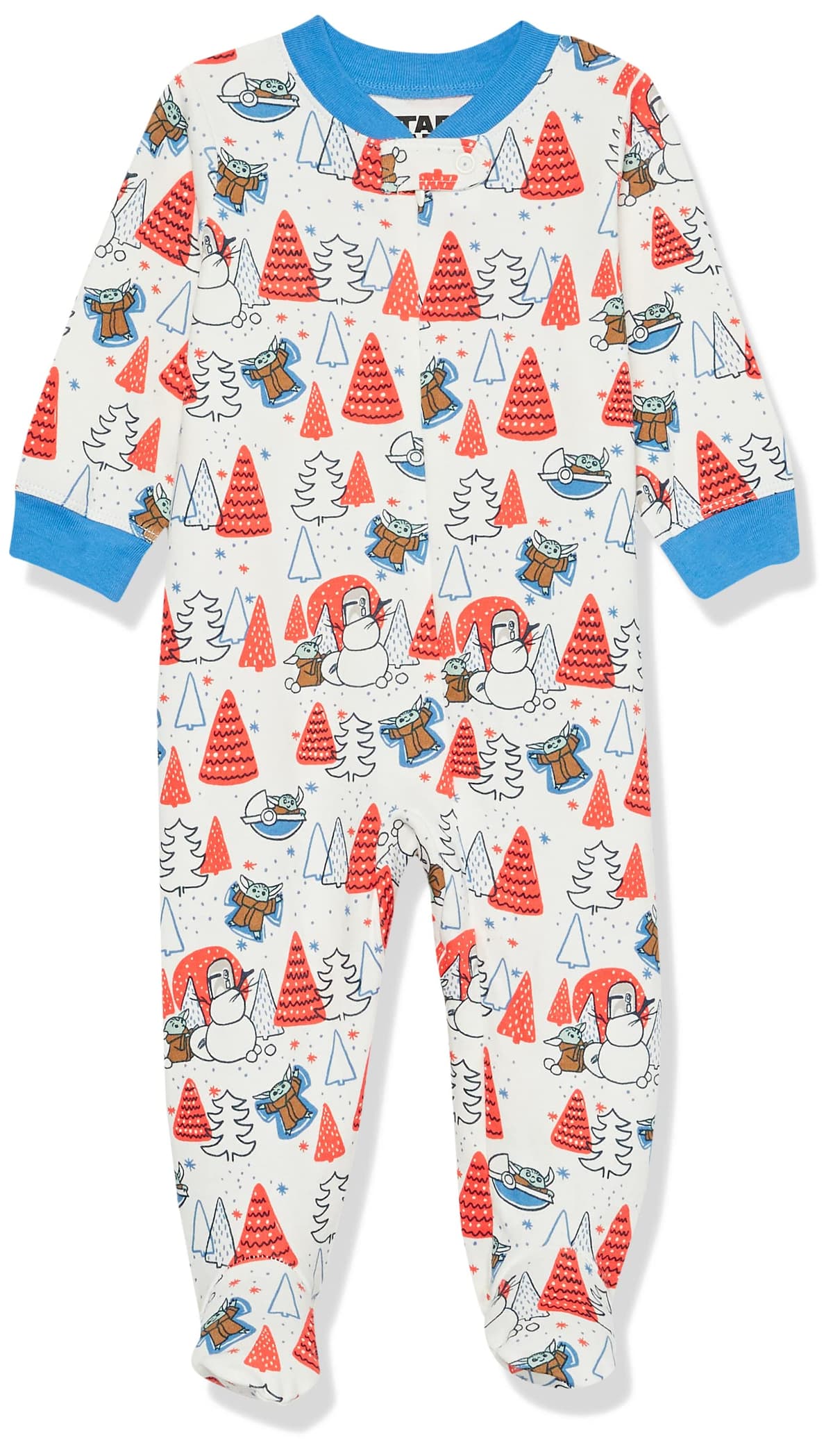 Amazon Essentials Disney | Marvel | Star Wars Pijama Ceñido de Algodón con Pies Unisex Bebés y Niño, Paquetes Múltiples — view 12