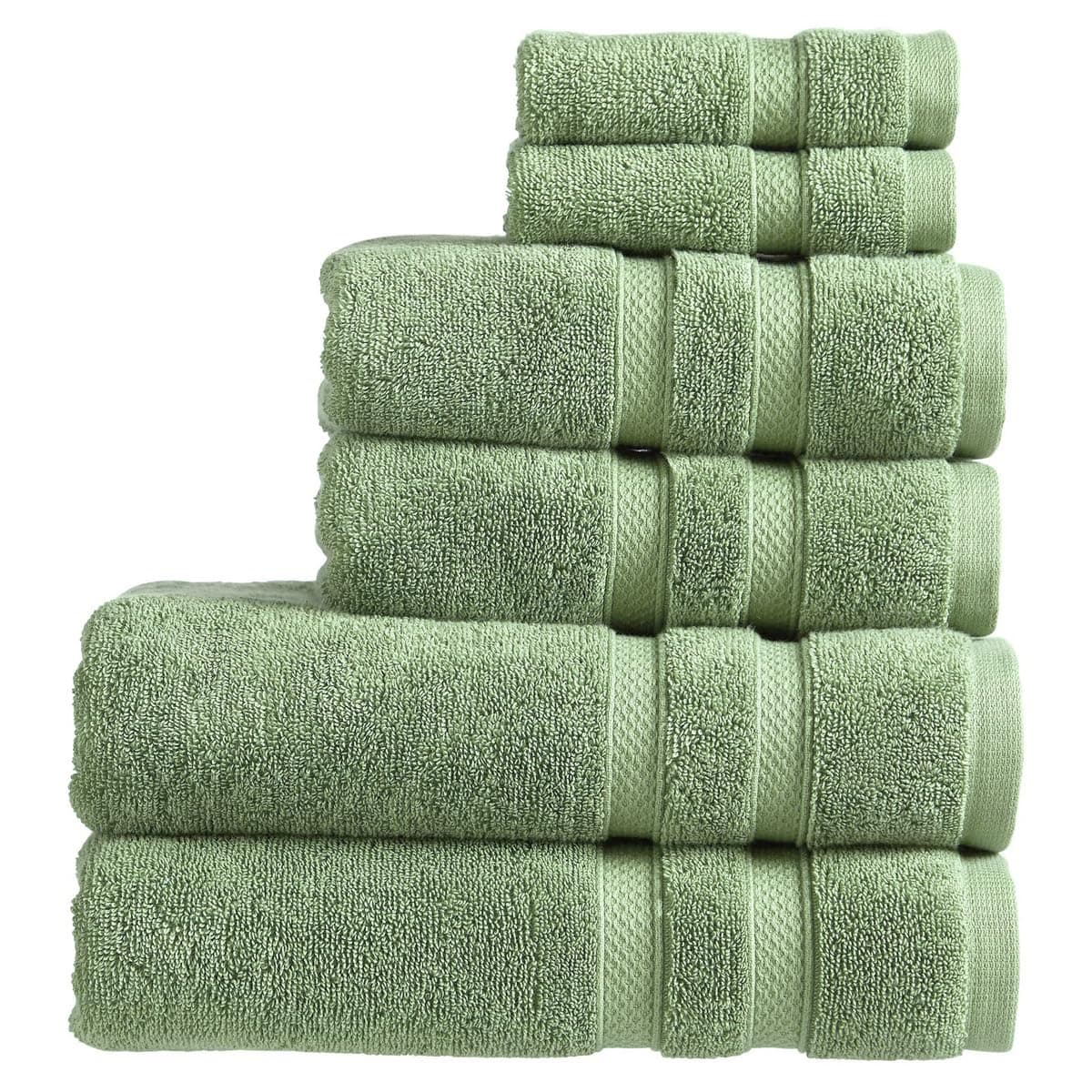 Christy Chroma Bath Towels | Set of 2 | Highly Absorbent Heavyweight 675GSM | Bold and Bright | Soft Velvety Smooth Bathroom Shower Towels | 100% Cotton | Sustainably Made | Ash Grey — view 135