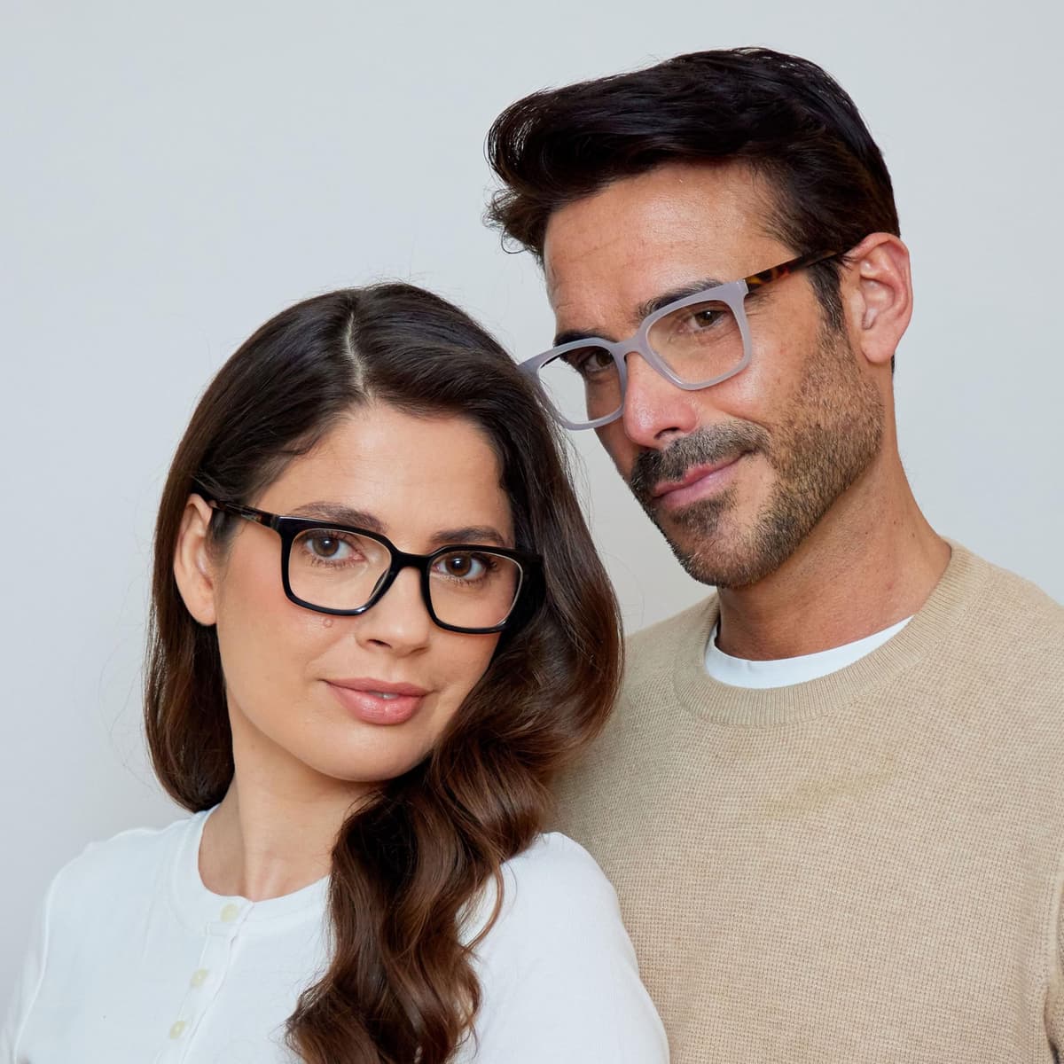 OPULIZE KOI Reading Glasses - Elegant Wide Rectangular Frame - Optimum Vision - Men Women - Spring Hinges, 1 Pack - Aqua — view 3