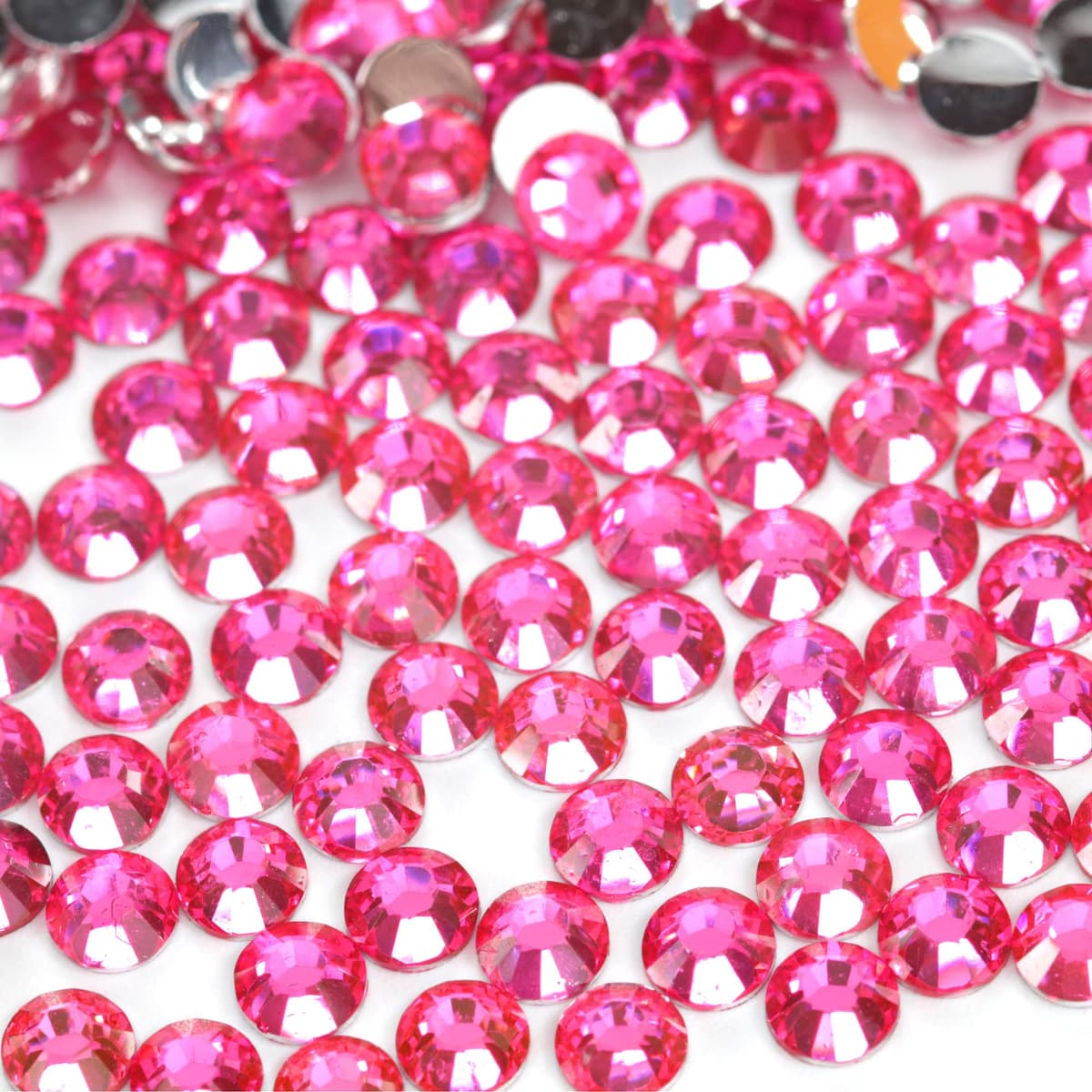 1000pcs 4mm Flat Back Non-Stick Rhinestone Crystal Diamantes Nail Art & Craft Scrapbooking Embellishments 90 Available Colours (4mm, AB Clear #A13) — view 78