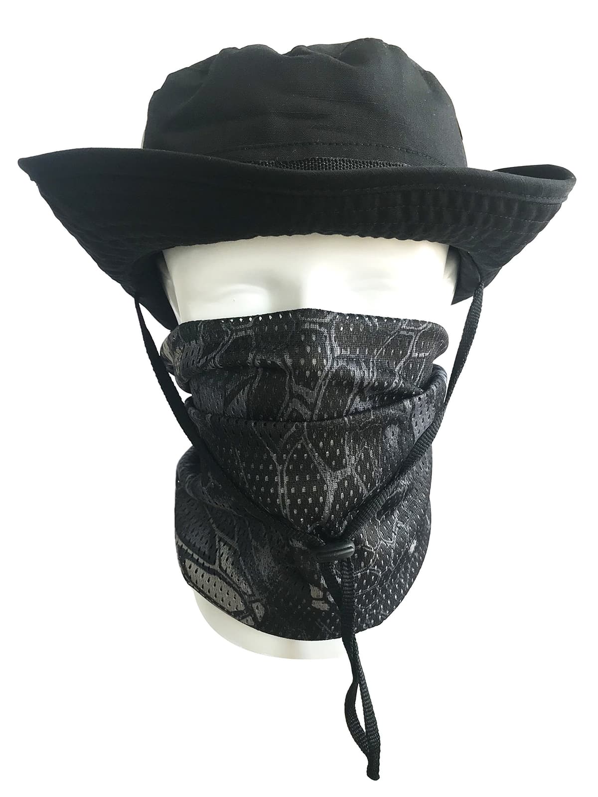 QMFIVE Tactical Airsoft al Aire Libre Ninja Hood Kryptek Camuflaje Flexible Máscara Protectora de Cara Completa — view 4