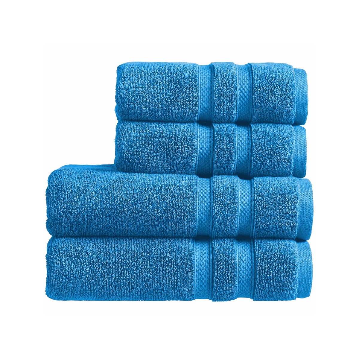 Christy Chroma Bath Towels | Set of 2 | Highly Absorbent Heavyweight 675GSM | Bold and Bright | Soft Velvety Smooth Bathroom Shower Towels | 100% Cotton | Sustainably Made | Ash Grey — view 105