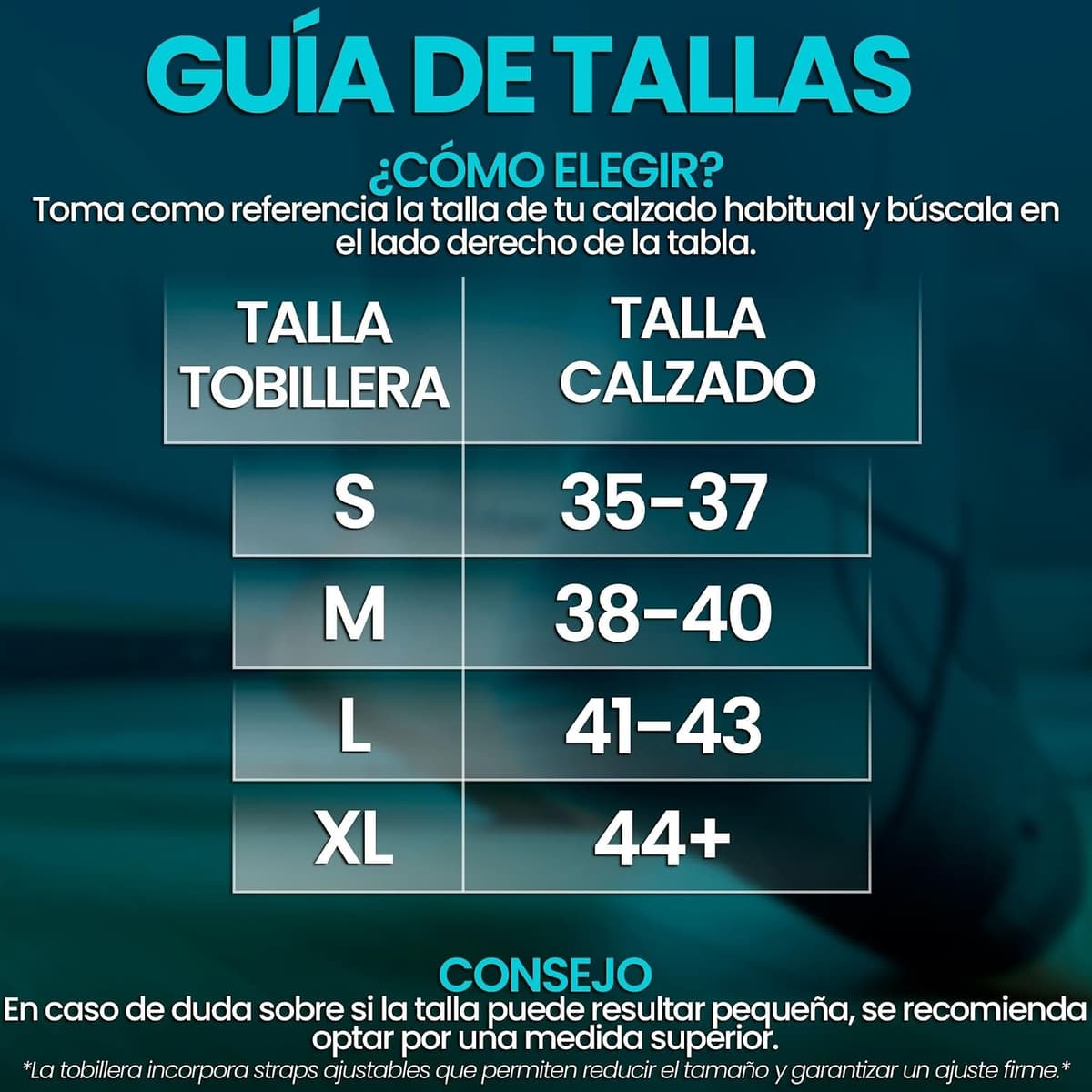 NativoDex Tobillera para Estabilizar y Prevenir Torceduras, Soporte y Compresión para Lesiones en el Tobillo, Deportiva con A — view 5