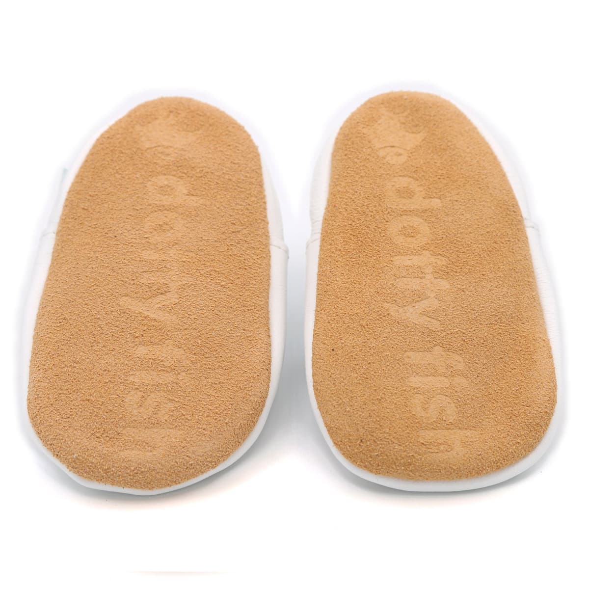Dotty Fish Calzado Minimalista para bebés y niños. Zapatos Unisex de Piel Suave con Suela Antideslizante. Ligeros, Flexibles, Respirable y aprobados por podólogos. Tobillo elástico. De 0 a 4 años — view 5