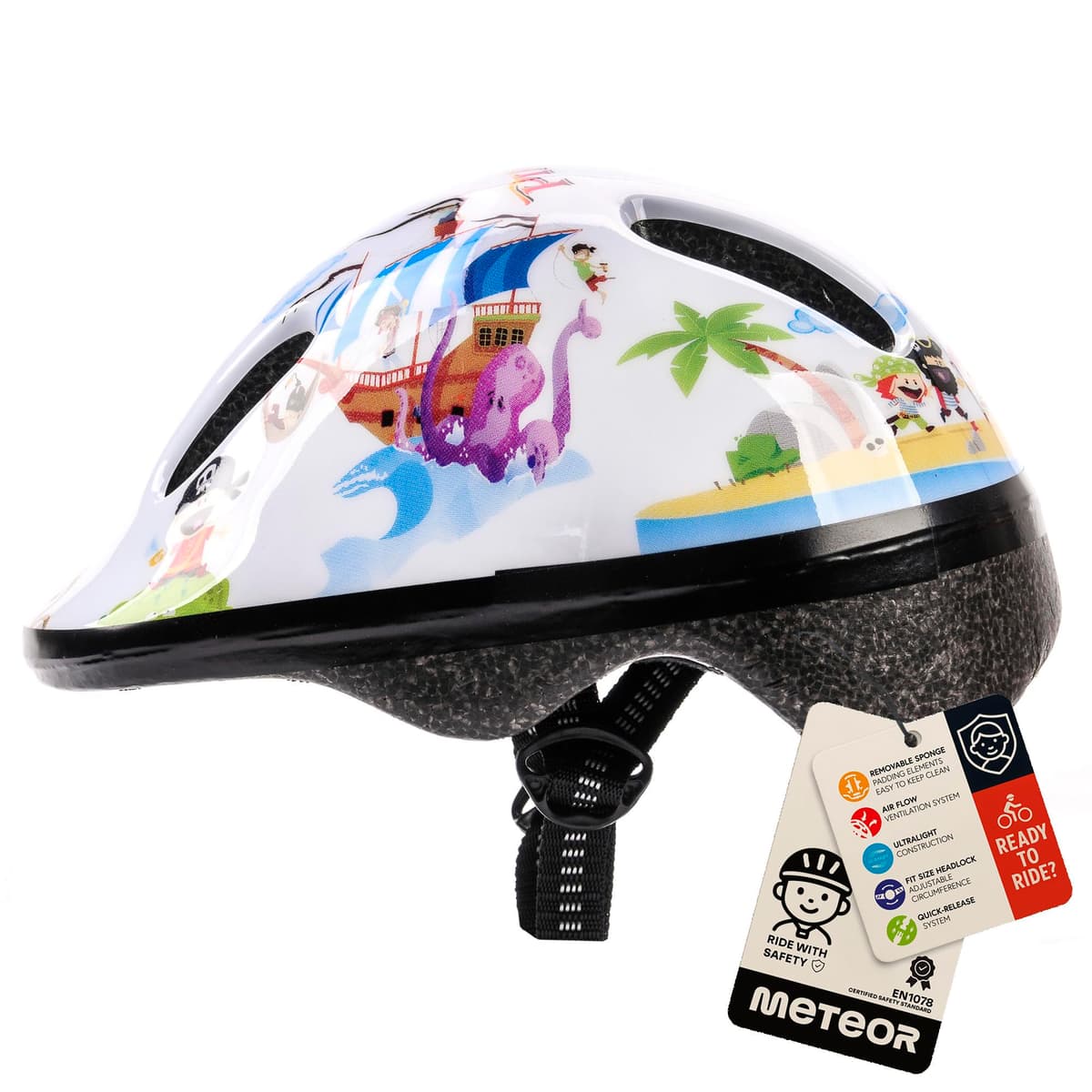 Casco Bicicleta para Niñas y Niños - Helmet Infantil de Bici para Ciclismo MTB Road Race Montaña BMX Carretera y Actividad Ciclista - Rolerskate Patines — view 22