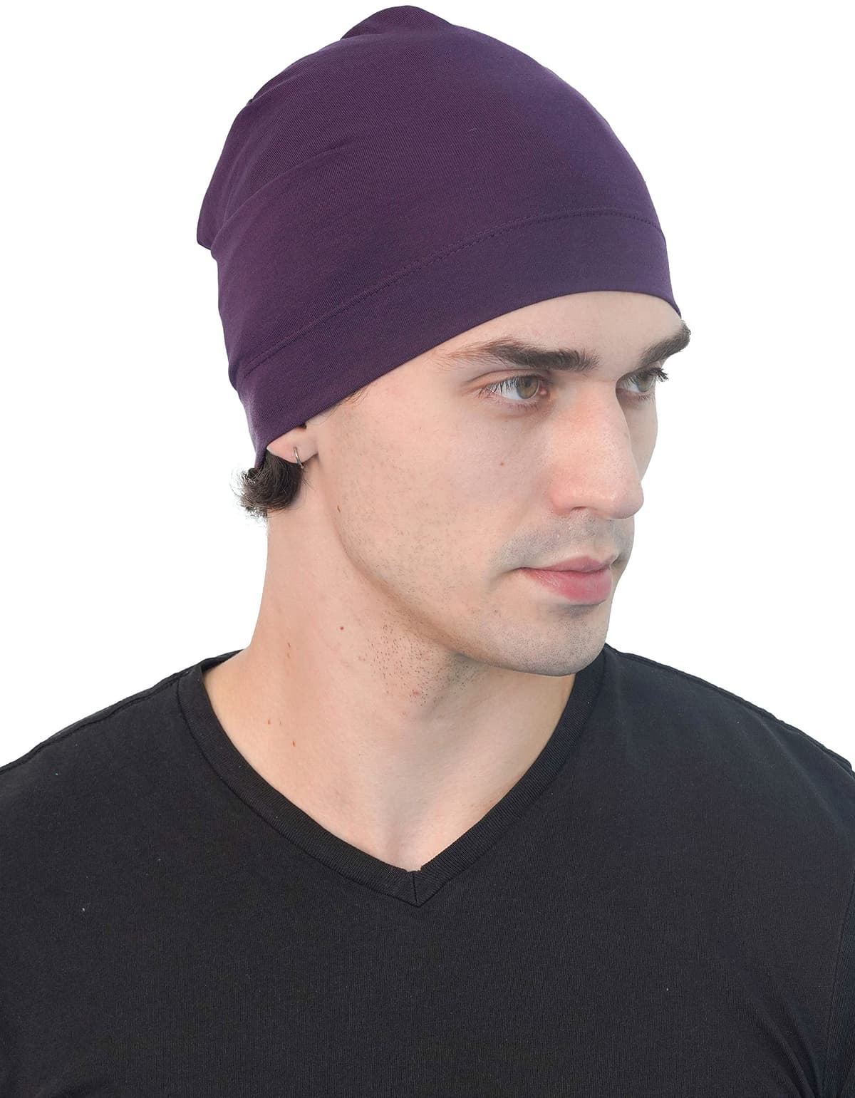 Deresina Gorro de Quimioterapia de Bambu para Mujeres y Hombres – Ultrasuave, Ligero y Transpirable, Ideal para Alopecia y Caida del Cabello, Todo el Ano, Alternativa a la Peluca — view 6