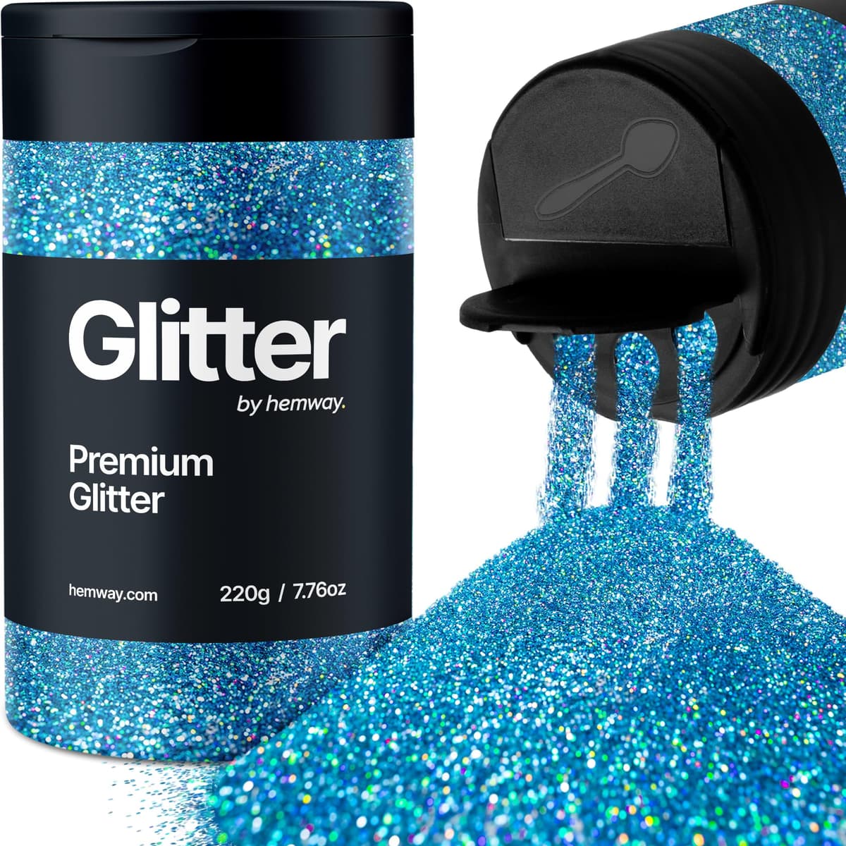 Light Rose Gold Glitter Shaker, 130g Ultrafine Glitter, Crafts 1/128" Metallic Flake Light Rose Gold Sequins, Resin & Epoxy Crafts, Decorating, Halloween, Christmas Nail, Face, Hemway — view 47