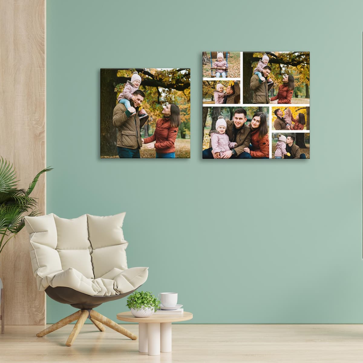 Print Maniacs Personalised Birthday Gifts for Women, Personalised Canvas with Photo, Customised Photo Canvas's, Customise Canvas with Photos, Personalized Women Gifts for Birthday — view 6