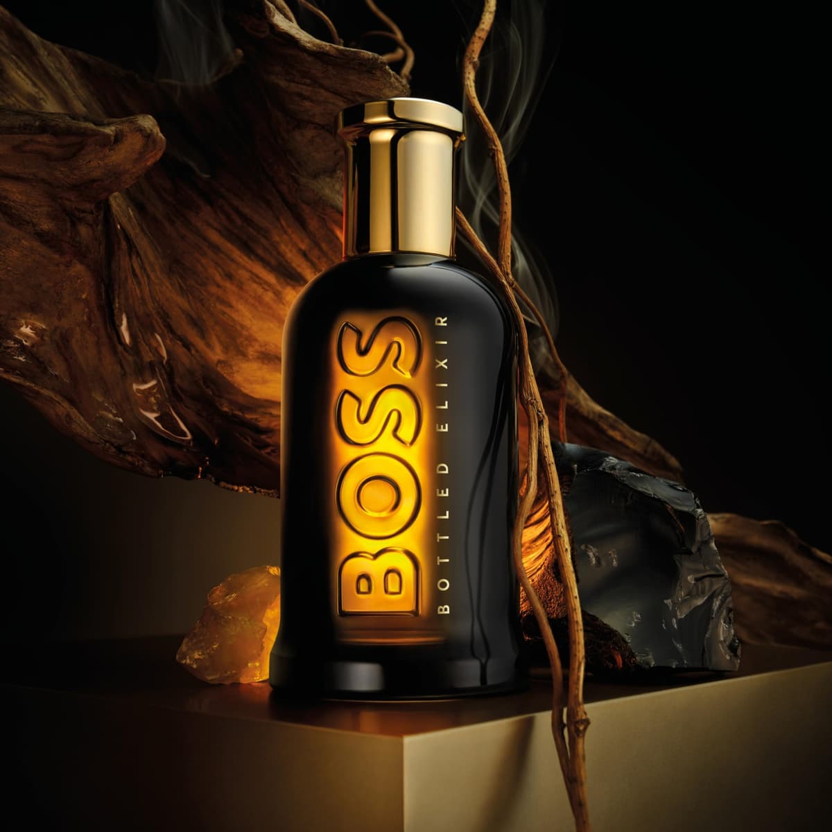 BOSS Bottled Elixir - Parfum Intense for Him - Woody Fragrance with Notes of Incense, Vetiver and Cedarwood - High Longevity - 50ml — view 2