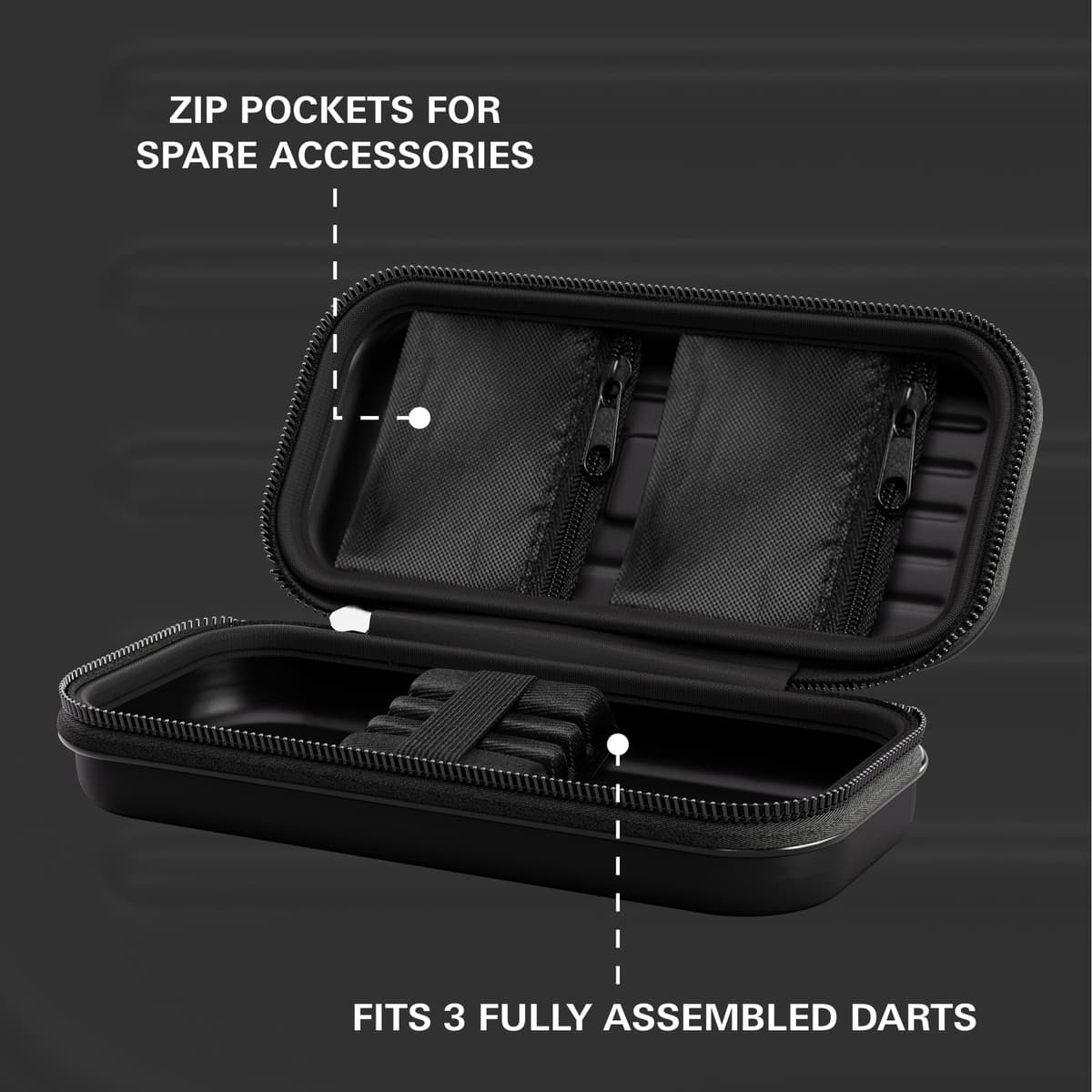 Target Darts Takoma Regular Darts Case - Sujeta x 1 Juego Dardos Cartera — view 3