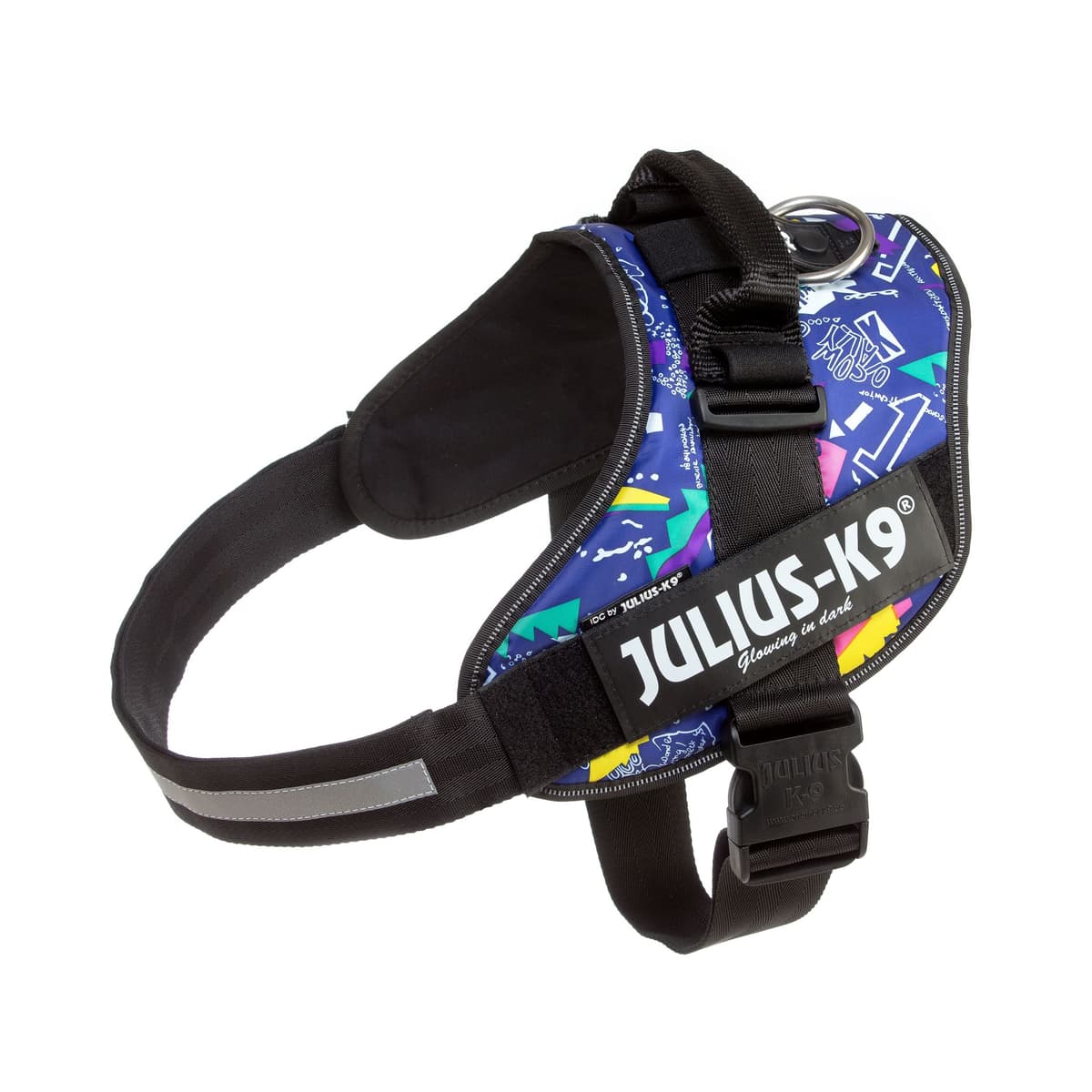 Julius-K9, 16IDC-AM-M, IDC Powerharness, dog harness, Size: Mini, Aquamarine — view 33