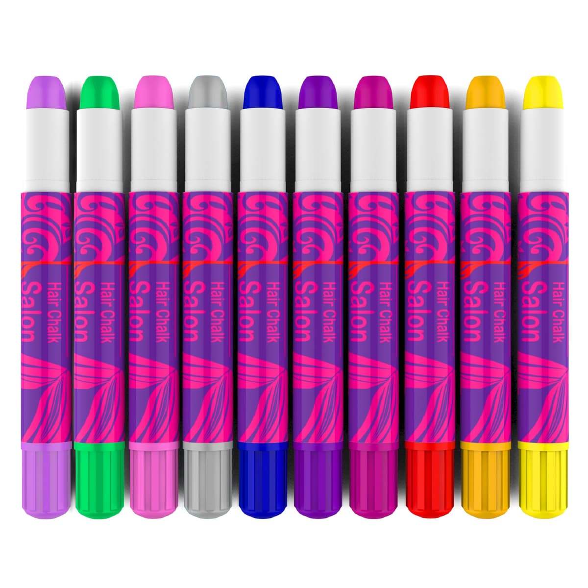 Desire Deluxe SET 10 marcadores de tinte temporal para el cabello, no tóxicos, sin decoloración, para niñas y niños de 3-10 años, con pigmentos colorantes lavables — view 2