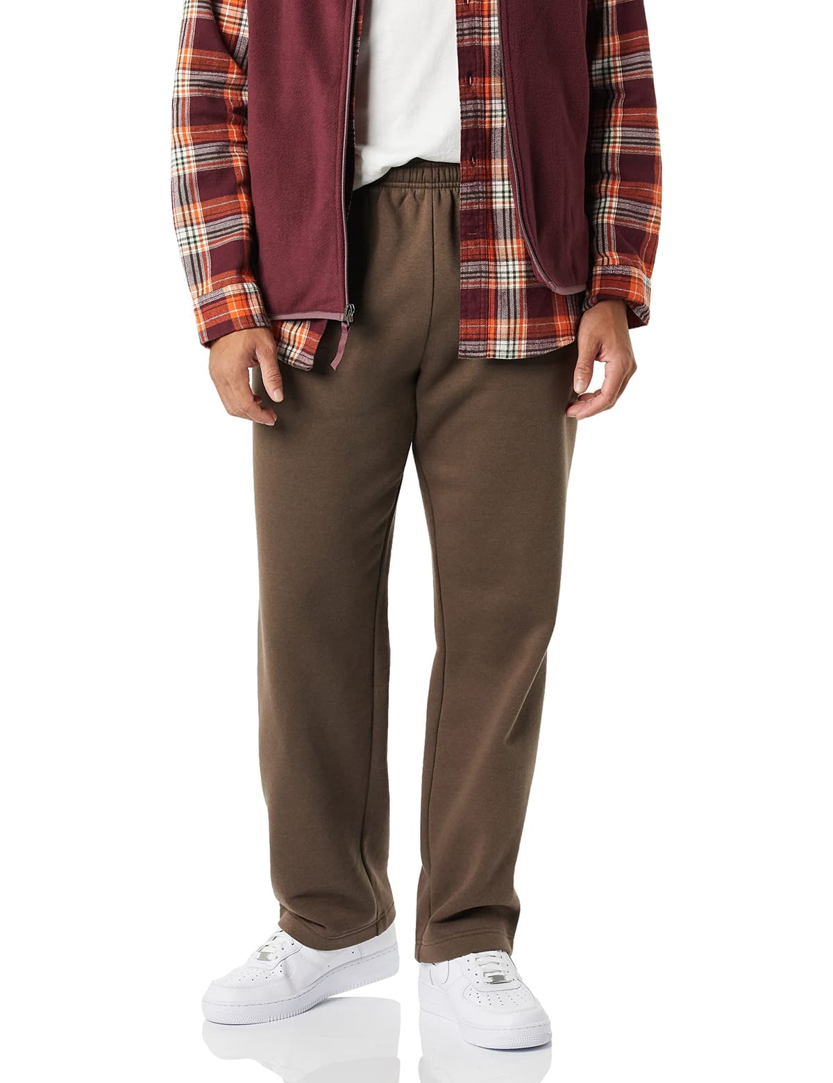 Amazon Essentials Pantalones Deportivos de Forro Polar con Parte Inferior Abierta (Disponibles en Tallas Grandes y Largos Especiales) Hombre — view 21