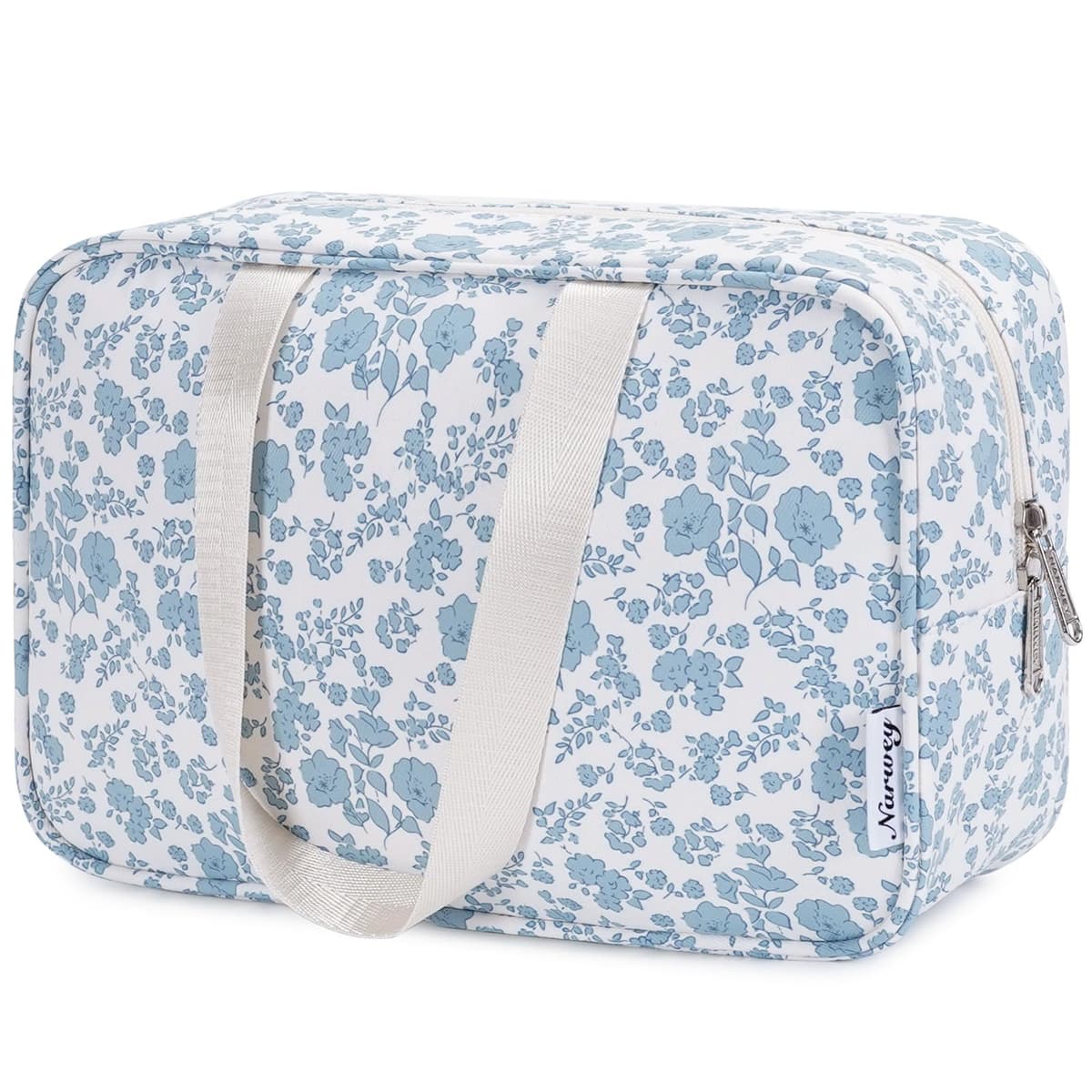 Narwey Toiletry Bag, Large Toiletry Bags for Women, Full Size Wash Bag Women, Large Makeup Bag with Handles, Portable Toiletries Bag for Travel, Make up Cosmetic Organizer for Essentials — view 25