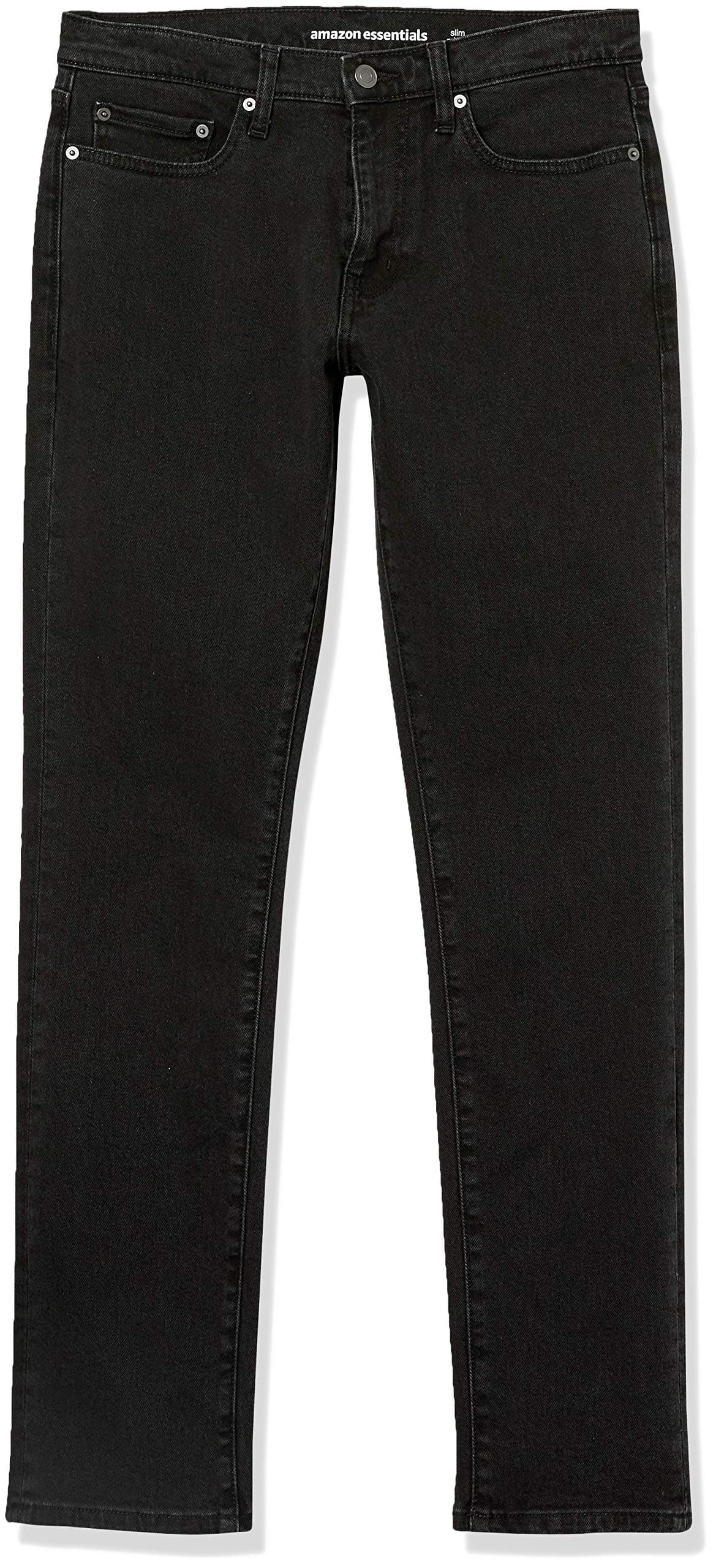 Amazon Essentials Hombre Vaqueros Ajustados - Colores interrumpidos — view 4