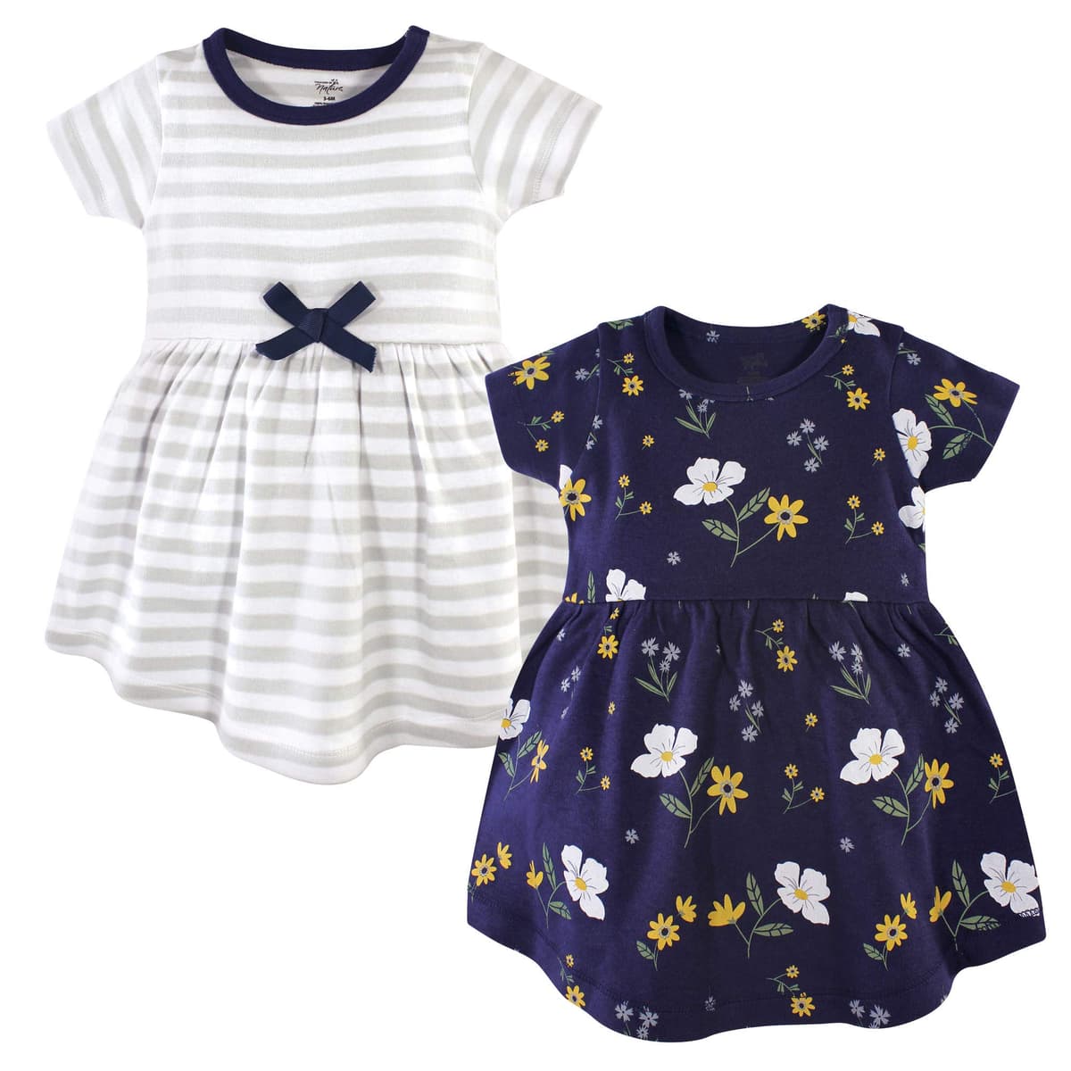 Hudson Baby Baby Girls' Cotton Dresses, Lemons, 9-12 Months — view 6