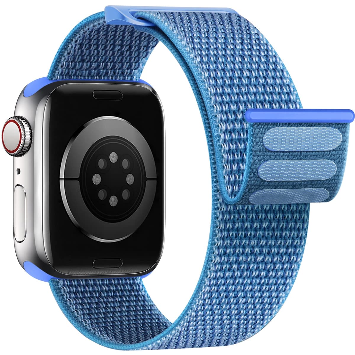 Yoohoo Nylon Straps Compatible with Apple Watch Straps 38mm 40mm 41mm 42mm(Series 10) Women Men,Upgraded Soft Nylon Strap Replacement Bands for iWatch Series 11 10 9 8 7 6 5 4 3 2 1 SE3 Ultra3/Black — view 24